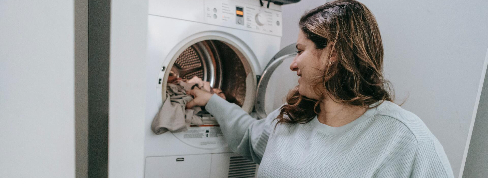 doing laundry