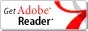 A button that says get adobe reader on it