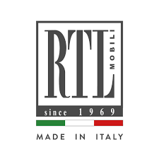 Il logo per rtl mobili dal 1969 made in italy