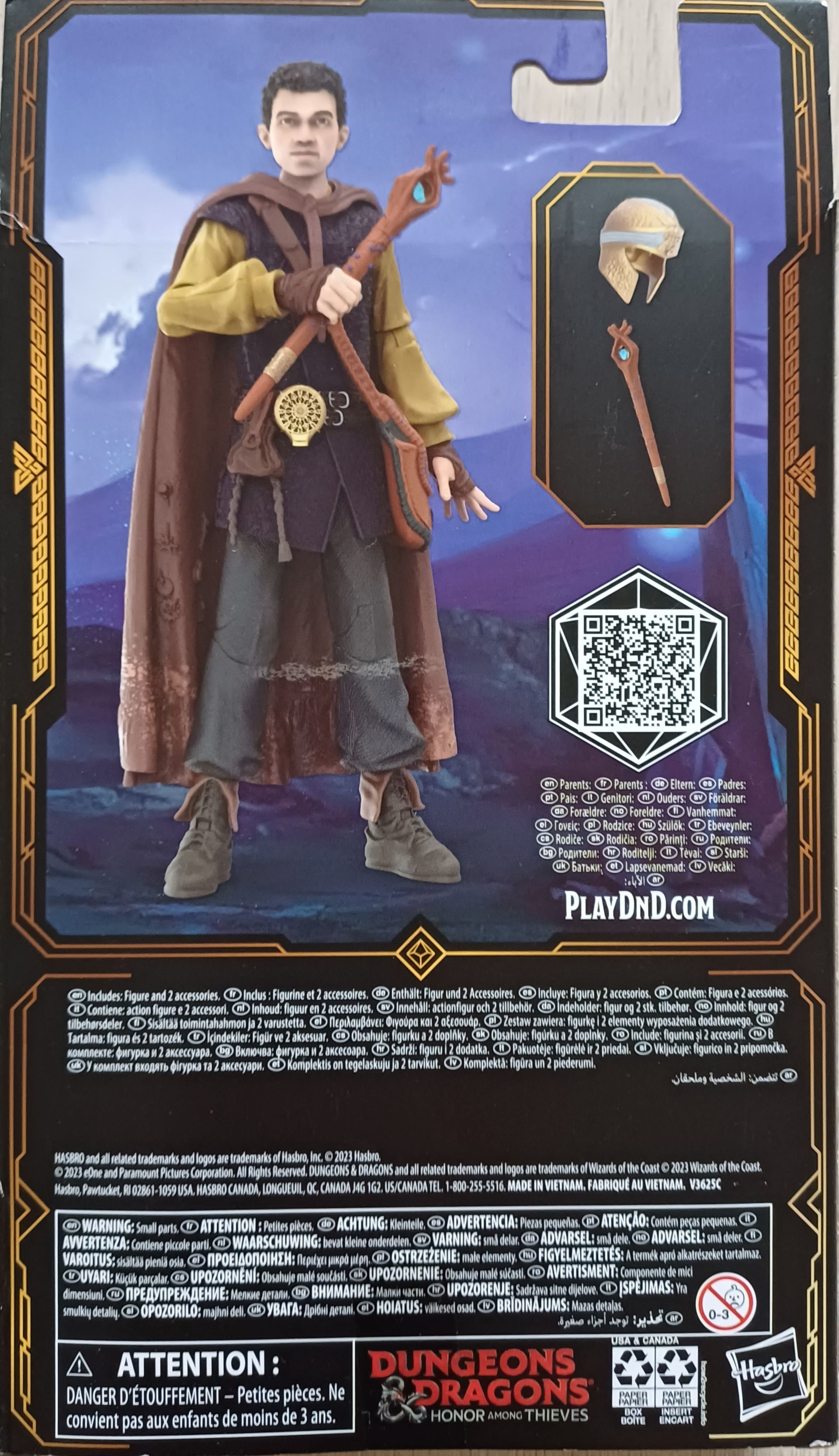 Dungeons & Dragons: Honor Among Thieves: Simon. Golden Archive verpakking.