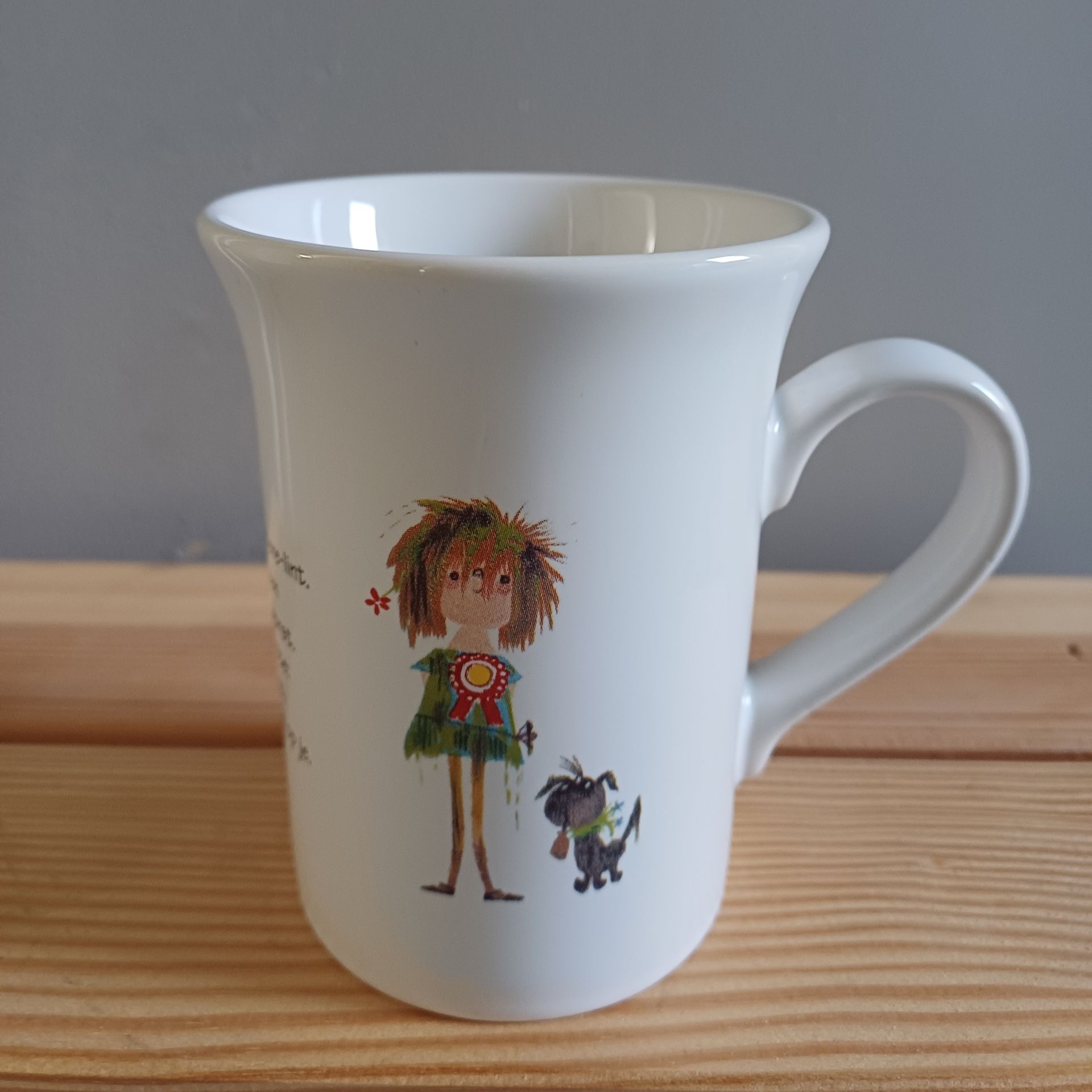 Vintage Douwe Egberts mok van Floddertje - Annie M.G. Schmidt.