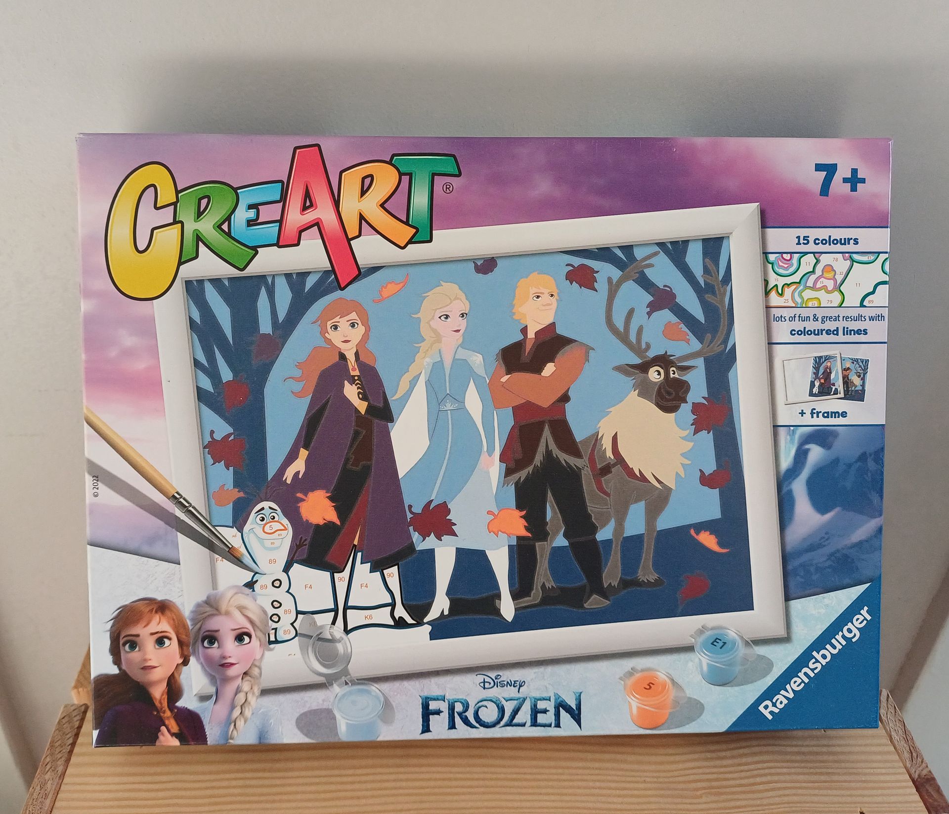Ravensburger CreArt Disney Frozen Best Friends schilderen op nummer.