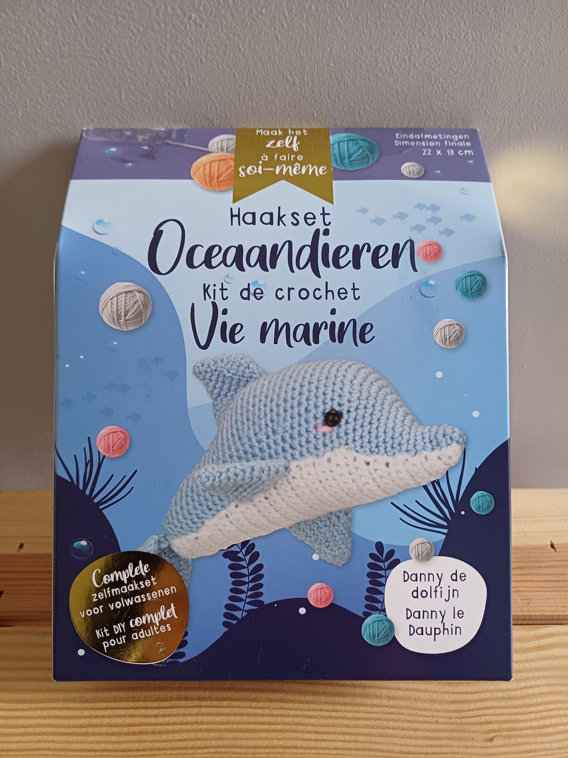 Haakset Oceaandieren - Danny de dolfijn.