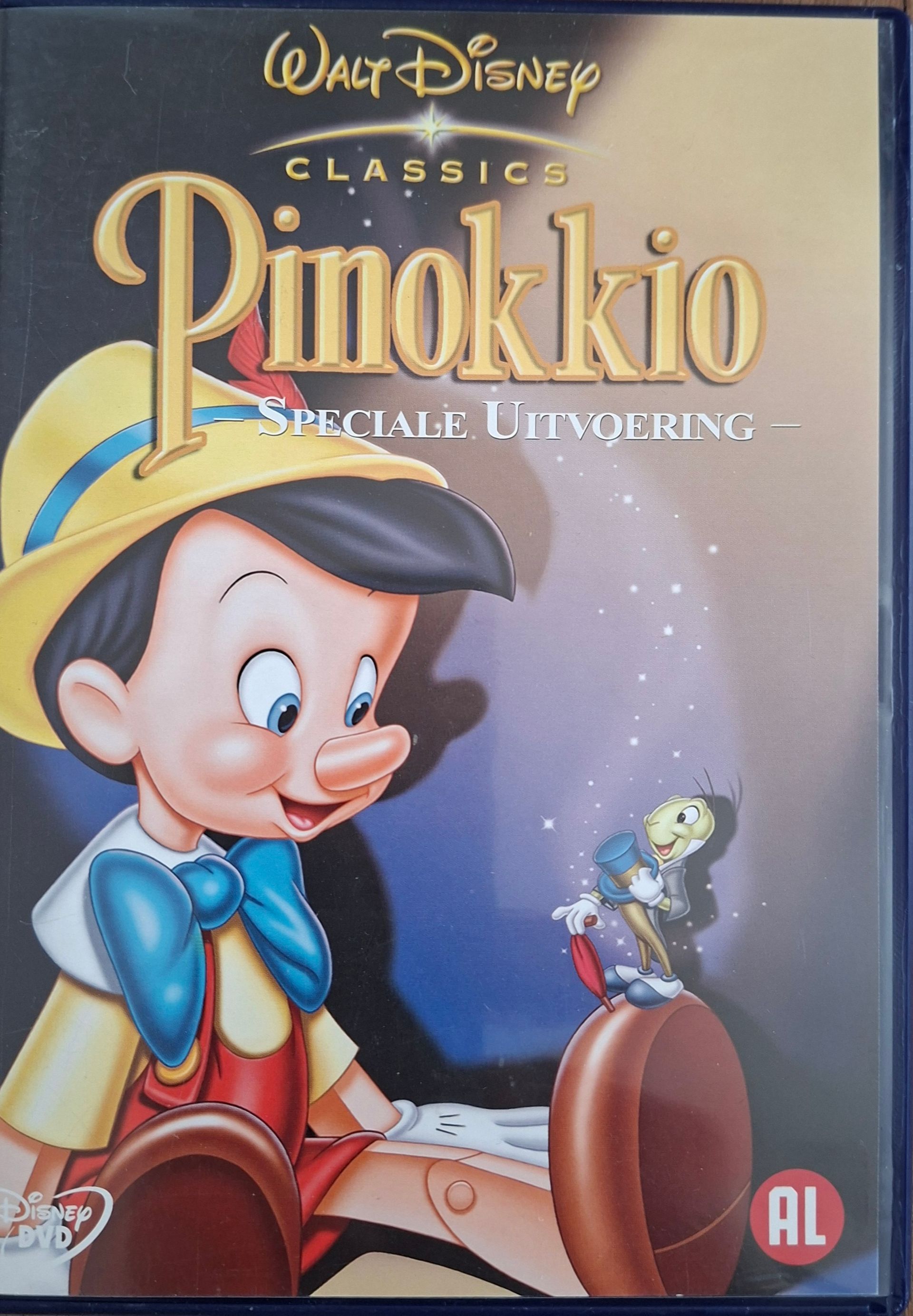 DVD Pinokkio van Walt Disney