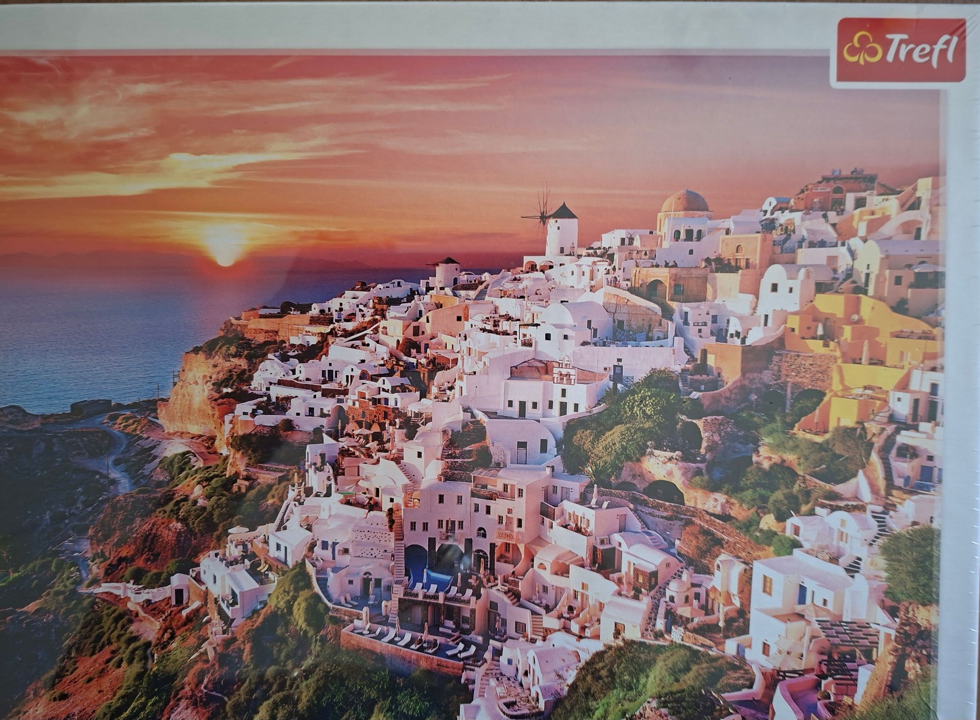 Trefl legpuzzel Zonsondergang Santorini (Griekenland) - 1000 stukjes