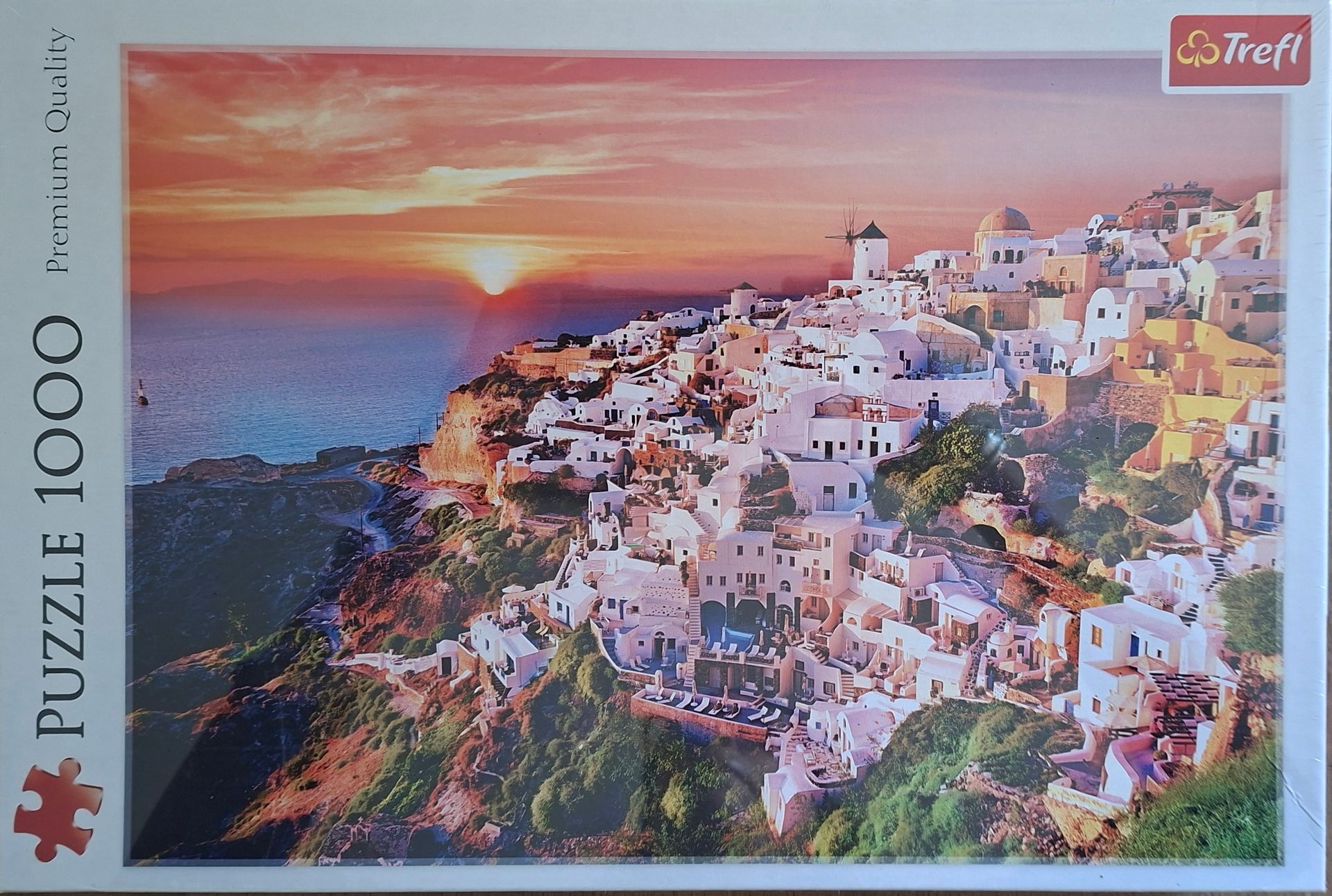 Trefl legpuzzel Zonsondergang Santorini (Griekenland) - 1000 stukjes