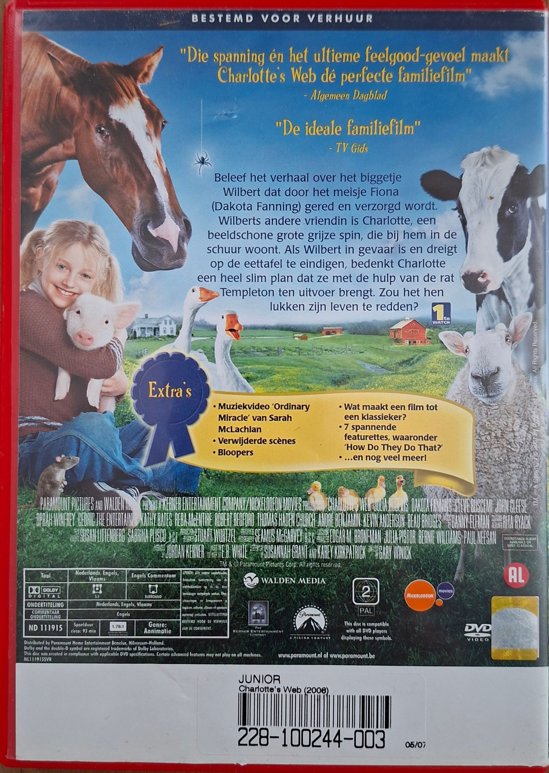 DVD Charlotte's web