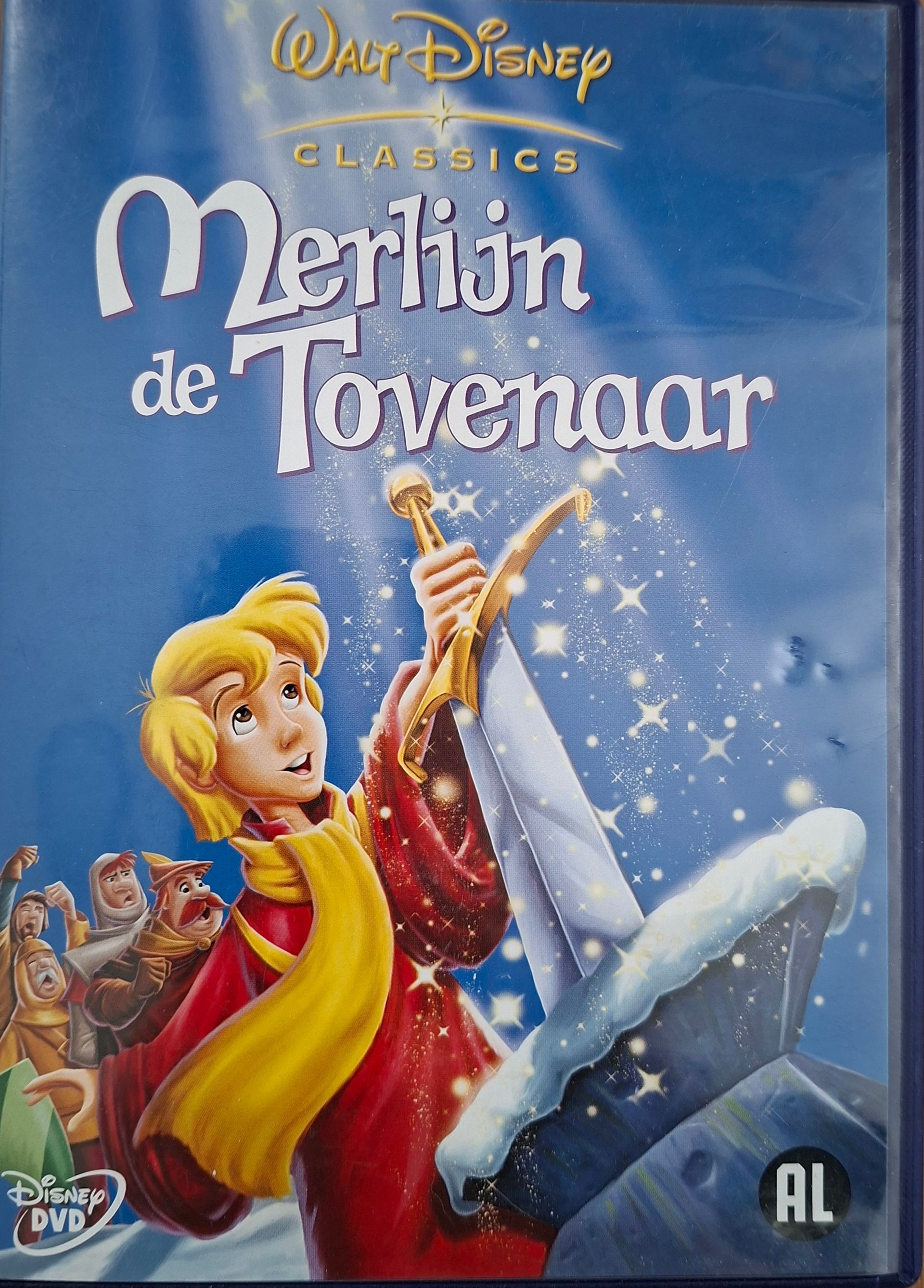 DVD Merlijn de Tovenaar van Walt Disney