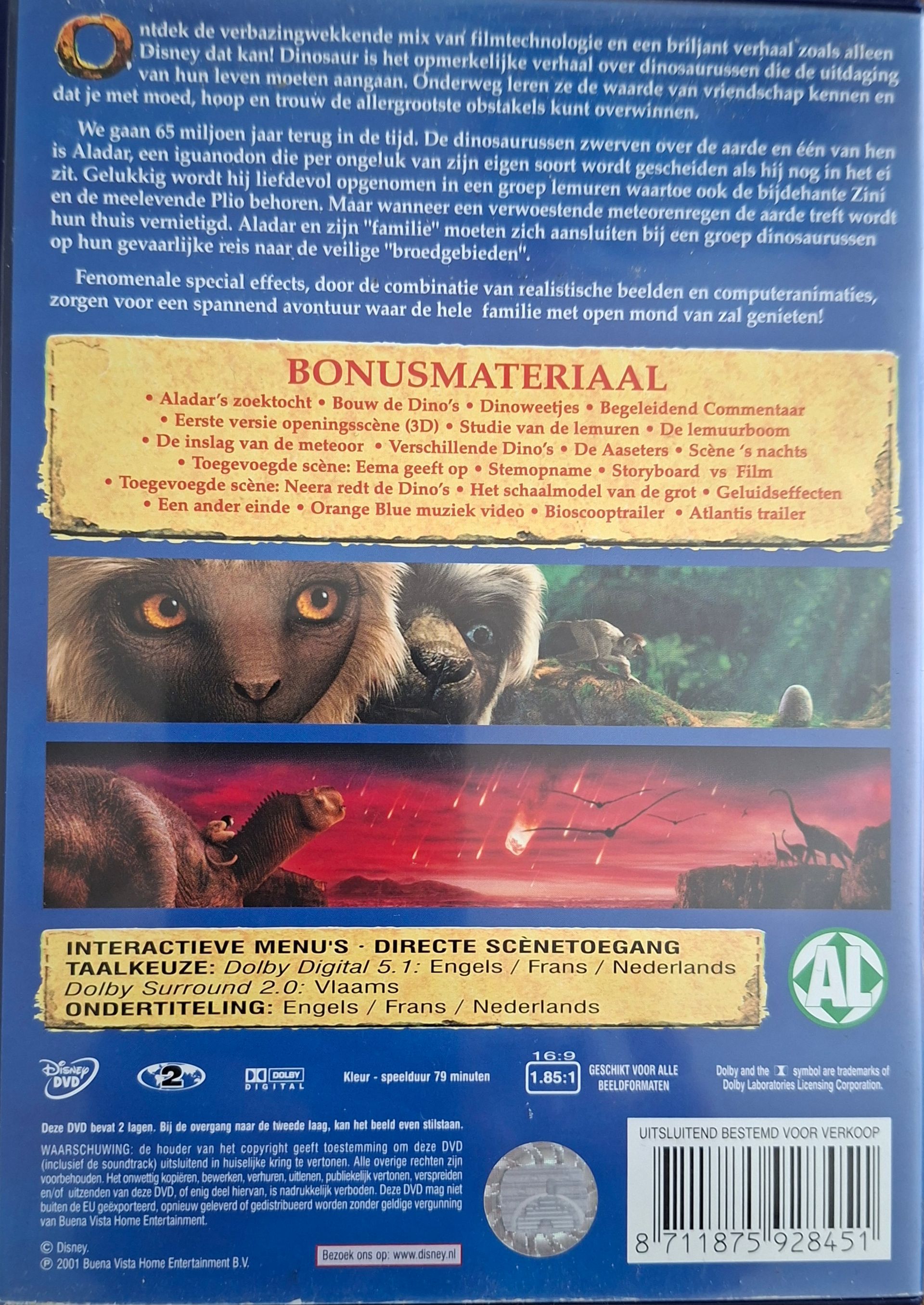 DVD Dinosaur van Walt Disney