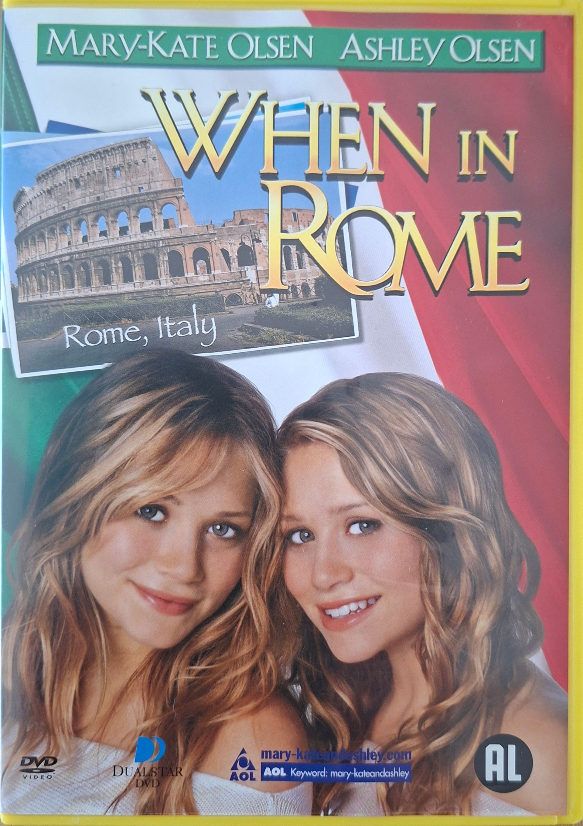 DVD When in Rome met de Olsen tweeling in de hoofdrol - Dualstar Video