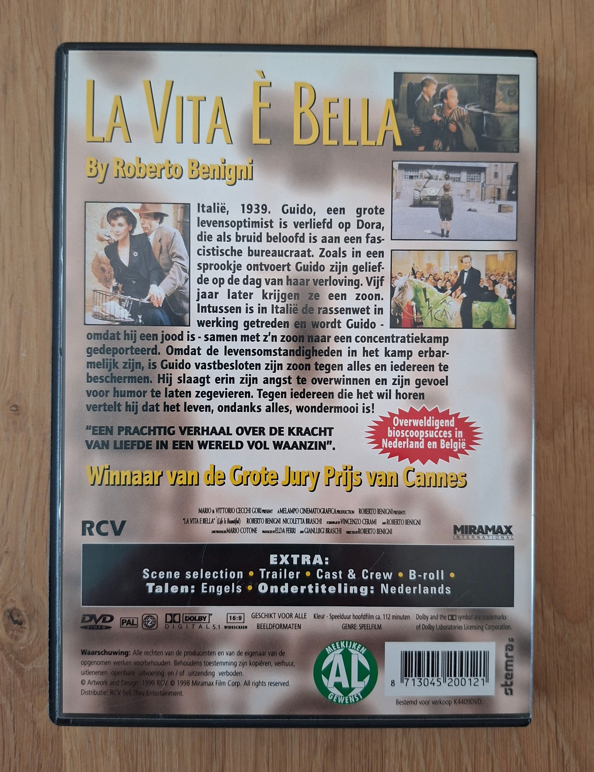 DVD La Vita e Bella - MiraMax