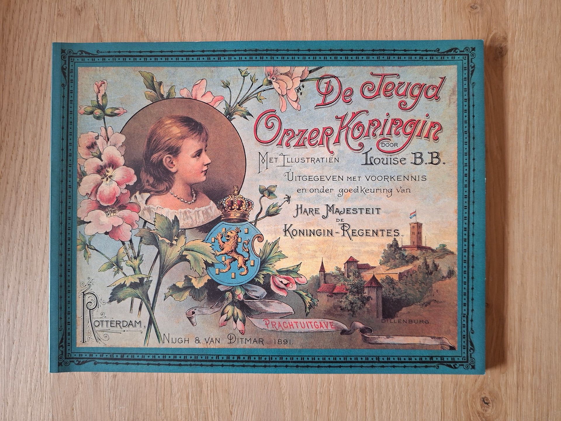 Boek De Jeugd Onzer Koningin
