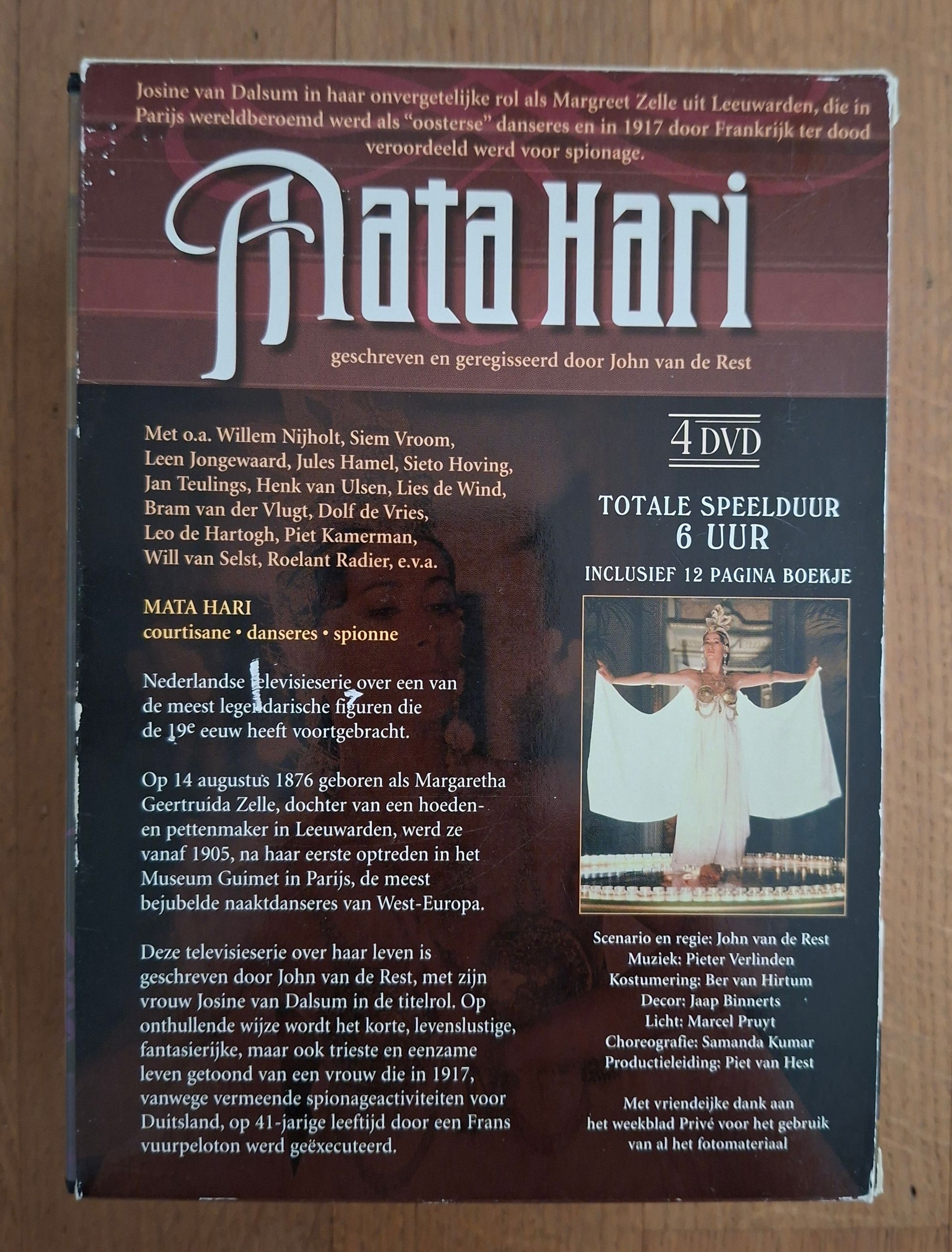 DVD boxset Mata Hari