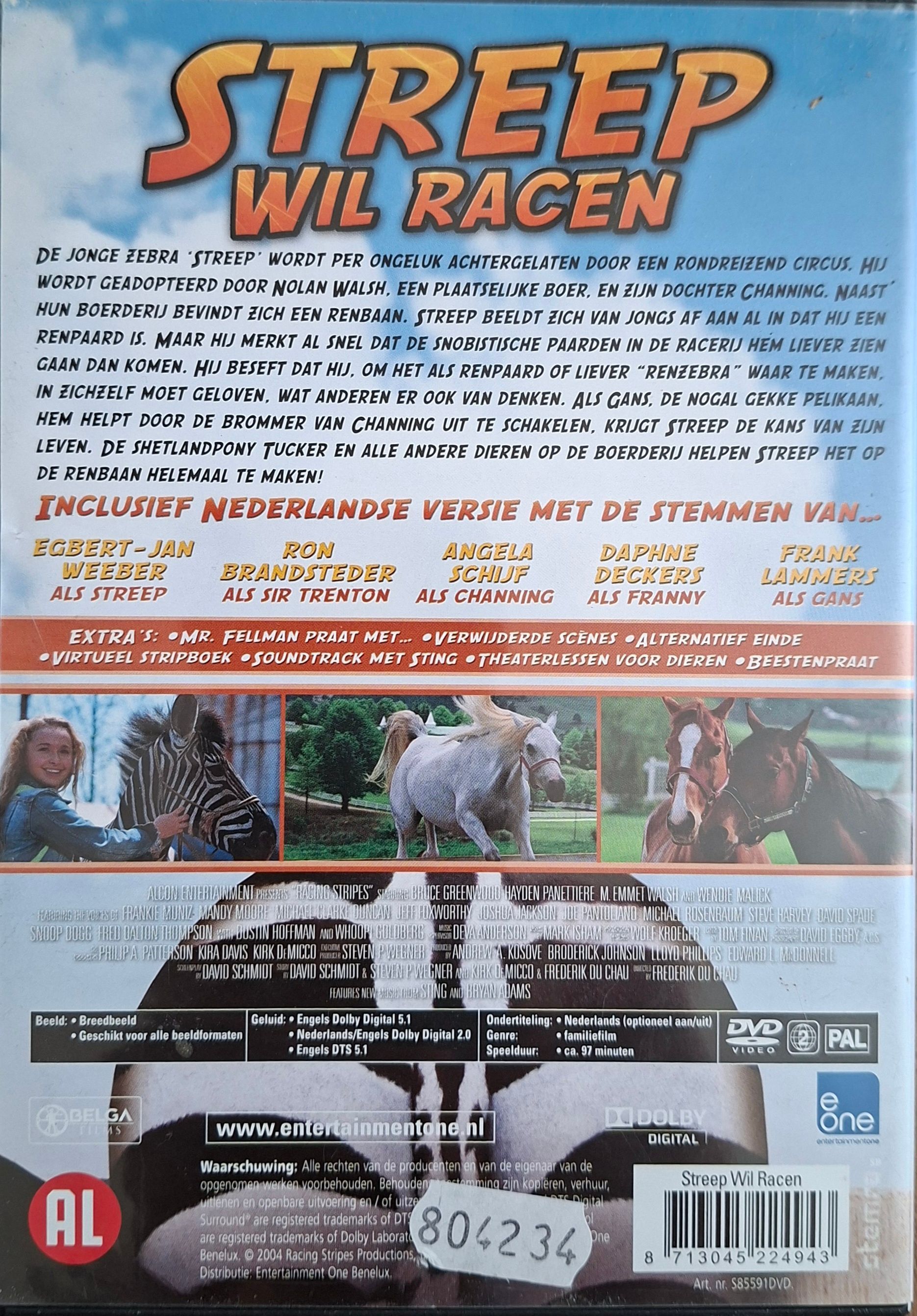 DVD Streep wil racen