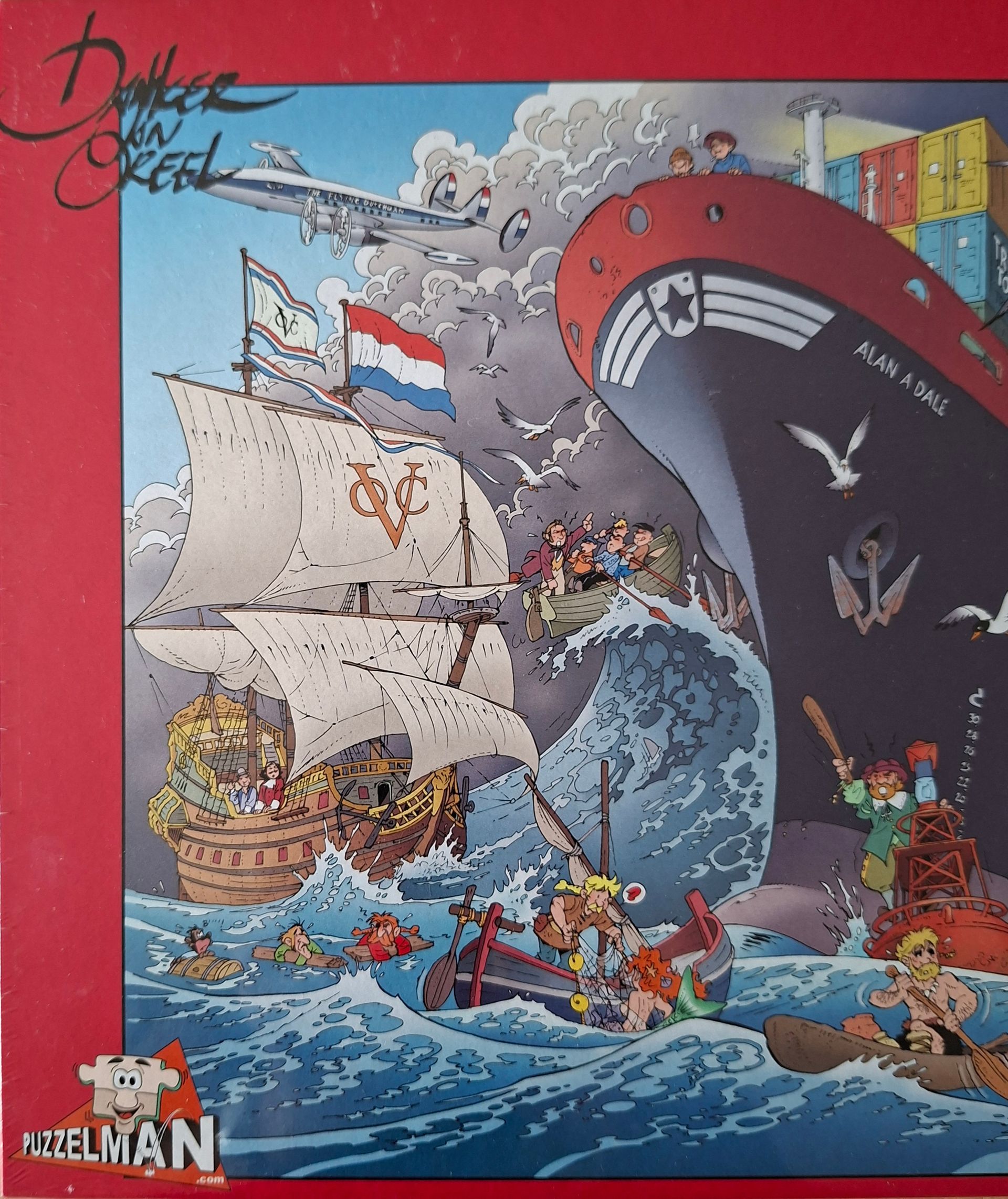 Puzzelman legpuzzel - Zeevaart in Zeeland - 1000 stukjes