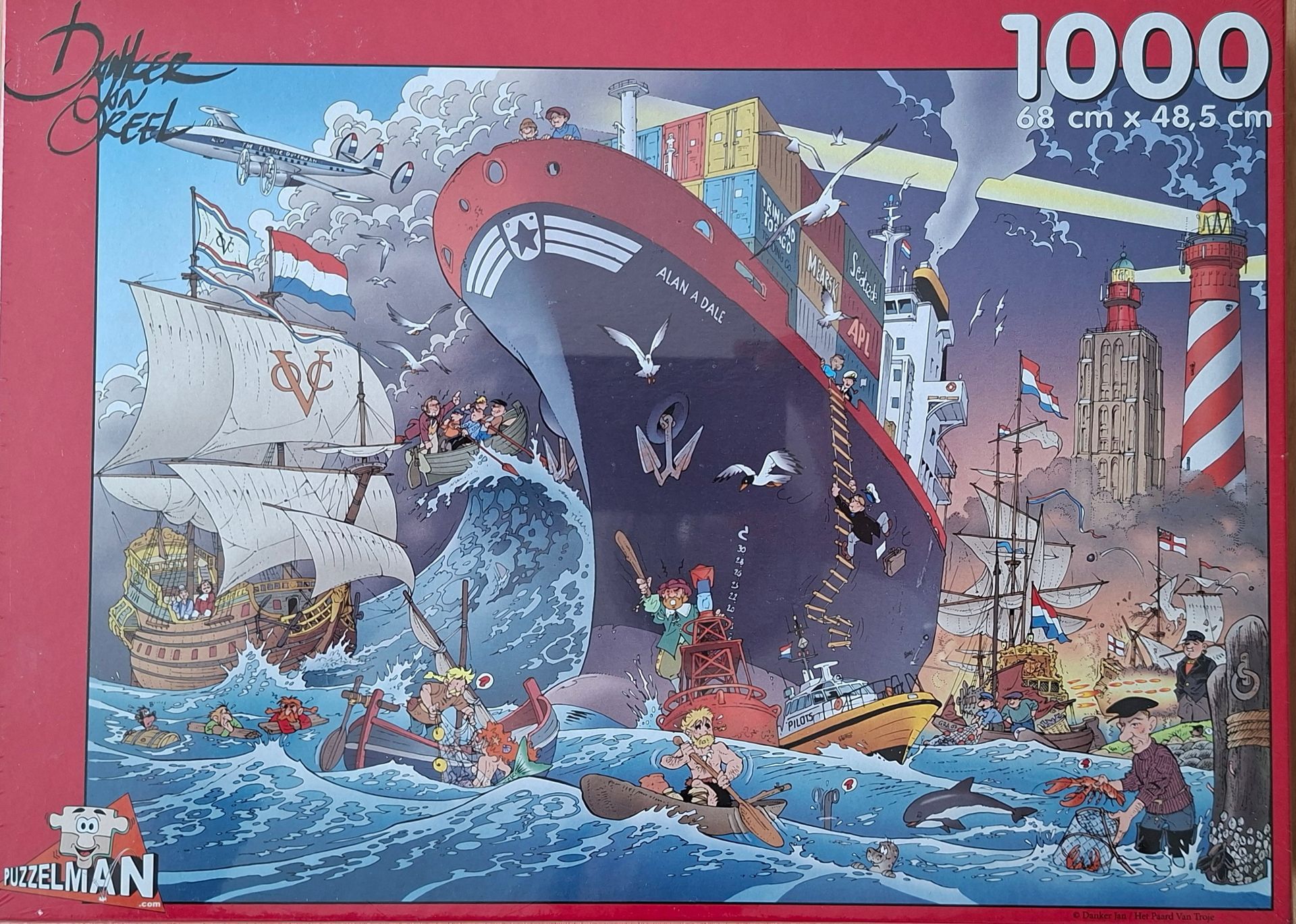 Puzzelman legpuzzel - Zeevaart in Zeeland - 1000 stukjes