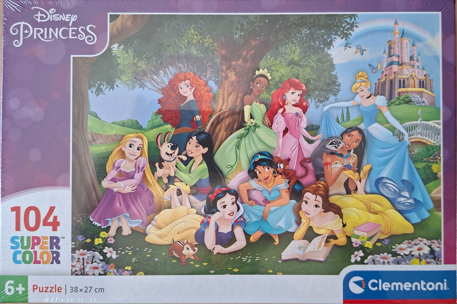 Clementoni Disney Princess legpuzzel - 104 stukjes