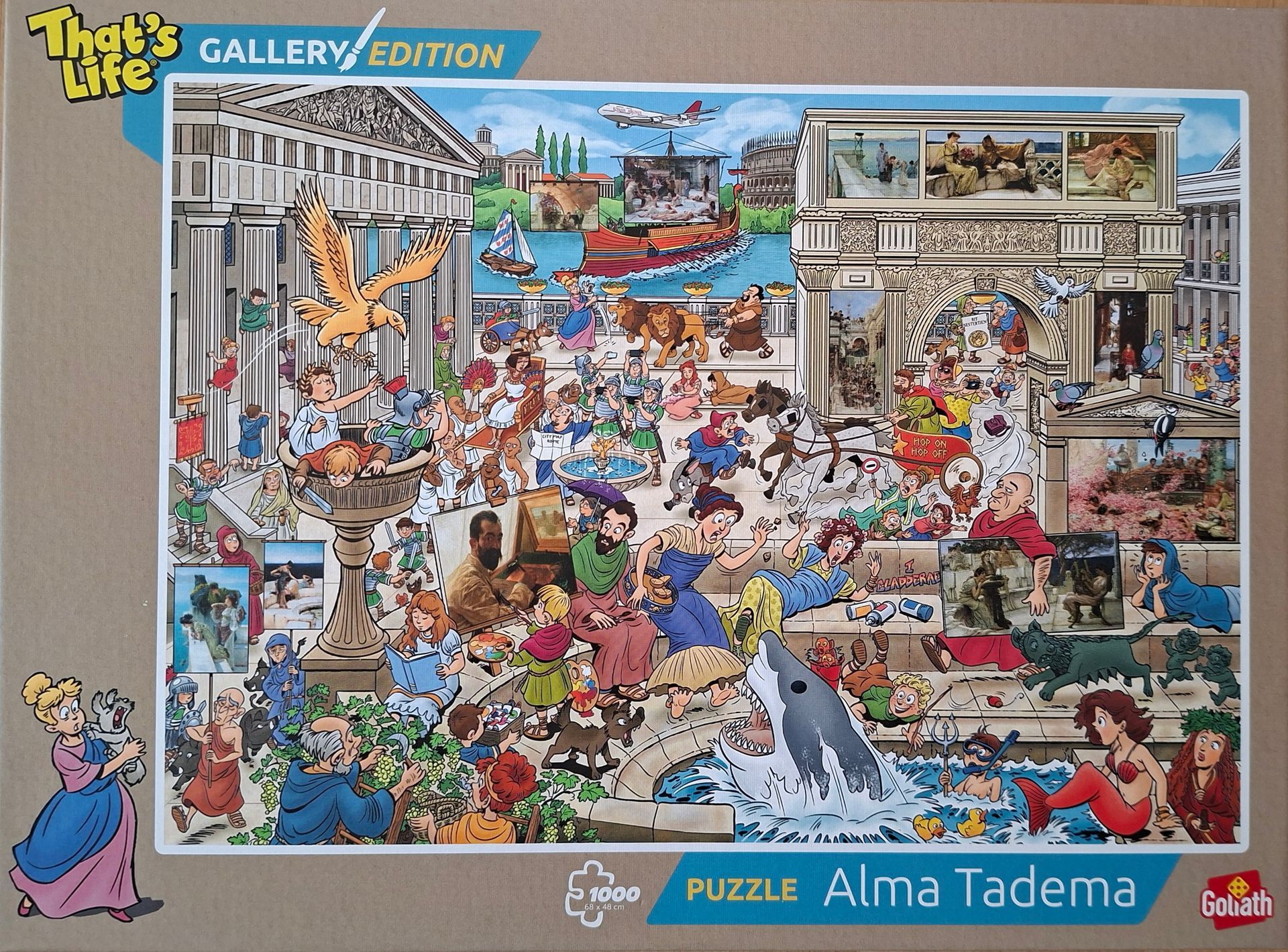 Goliath legpuzzel That's Life Gallery - Alma Tadema - 1000 stukjes