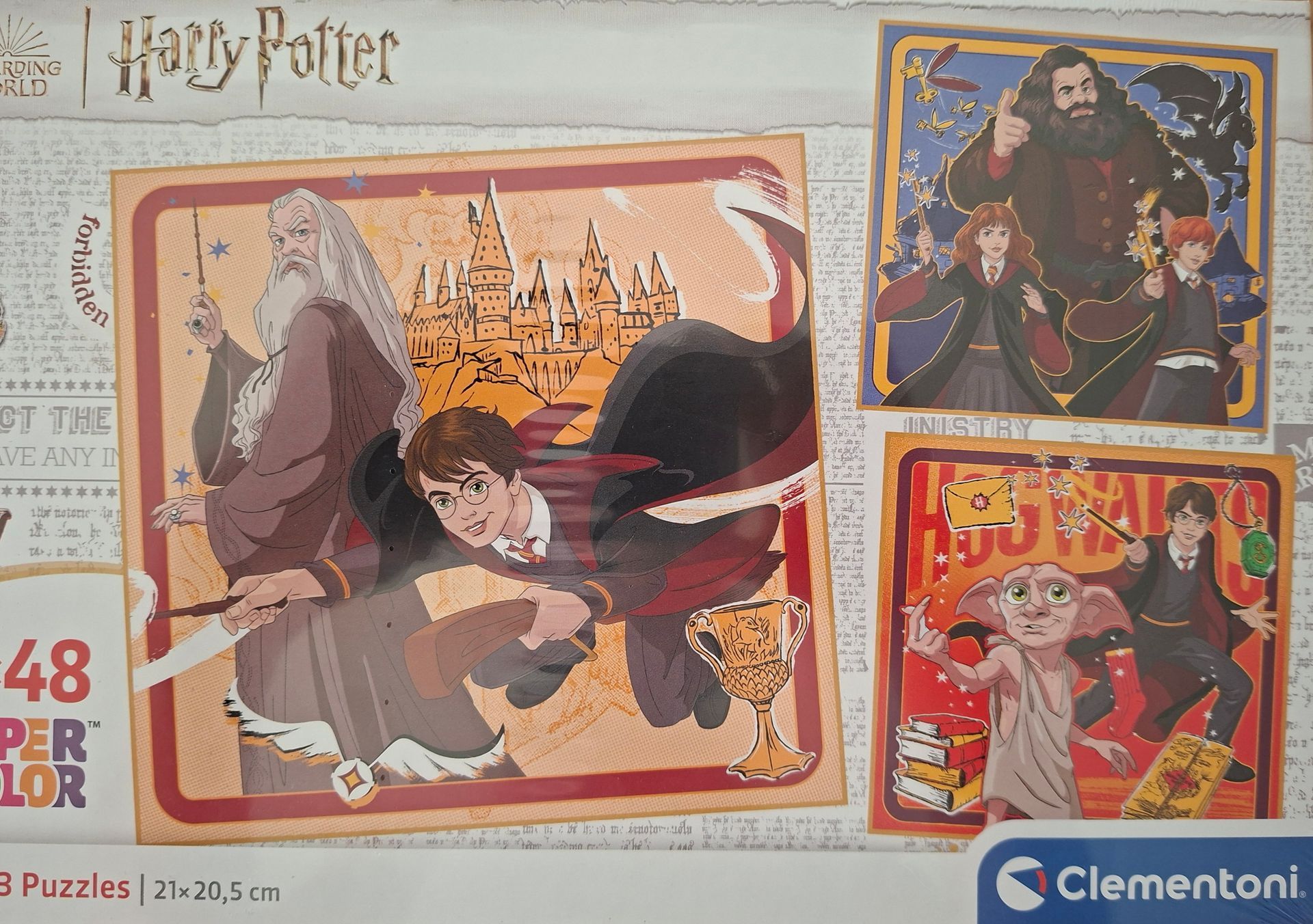 Clementoni Harry Potter kinderlegpuzzelset