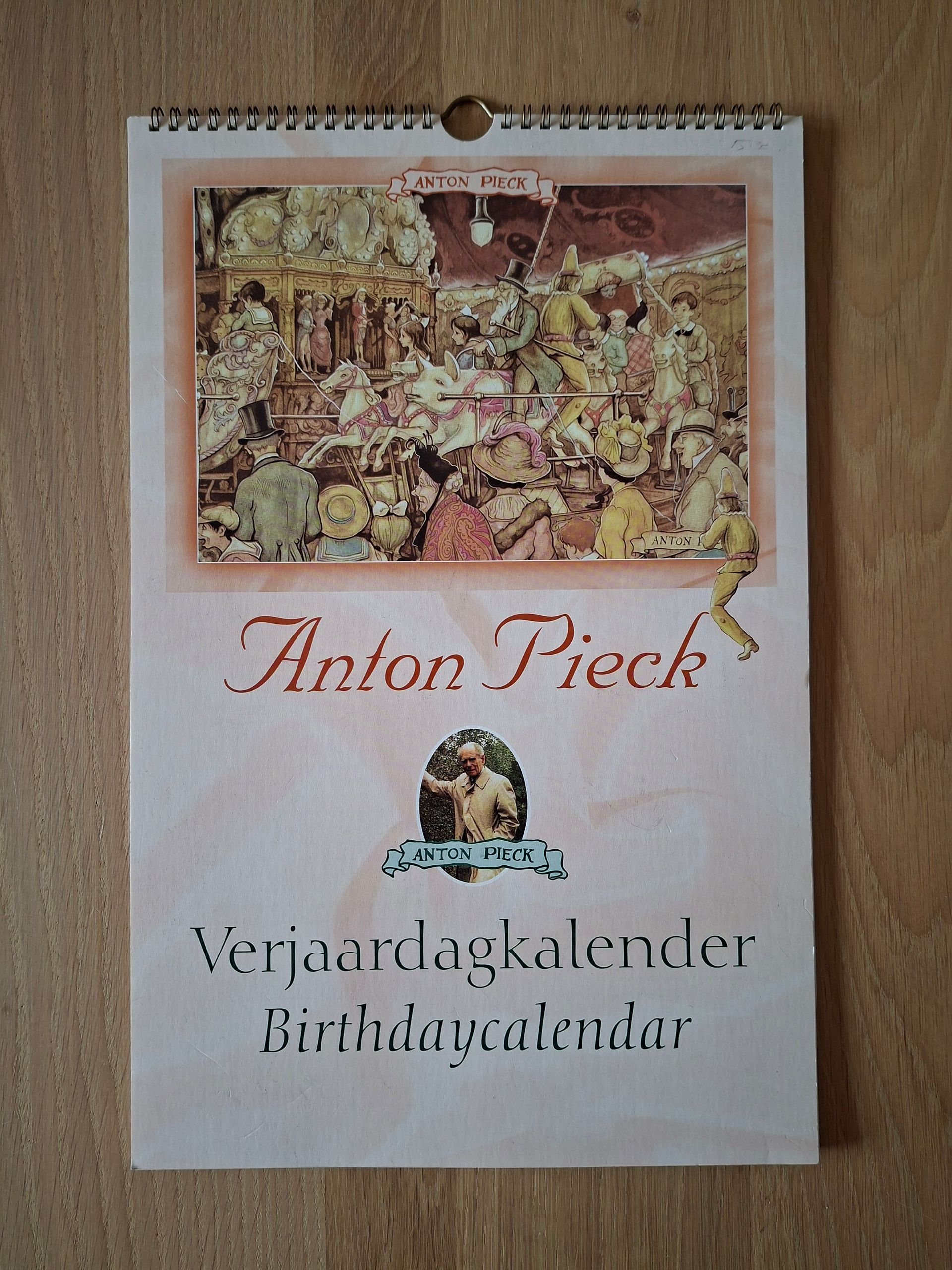 Verjaardagskalender Anton Pieck