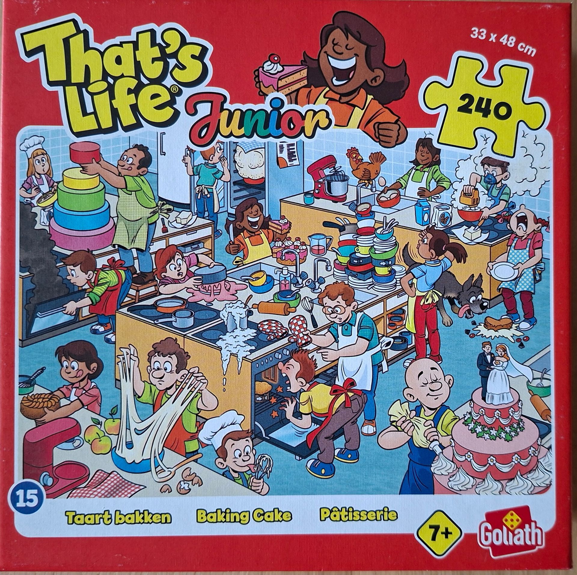 Goliath That's Life Junior legpuzzel - Taart bakken -240 stukjes