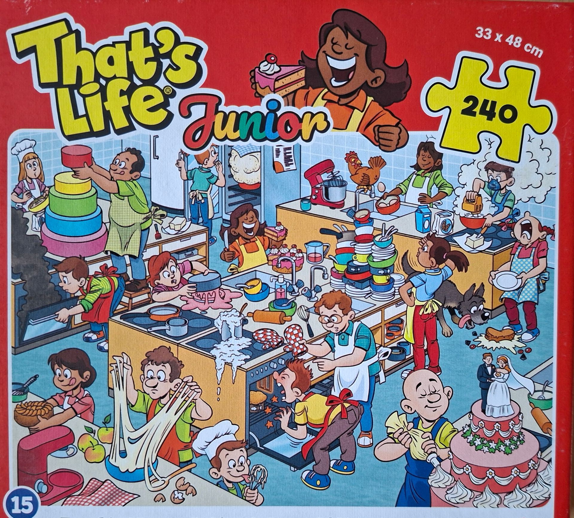 Goliath That's Life Junior legpuzzel - Taart bakken -240 stukjes