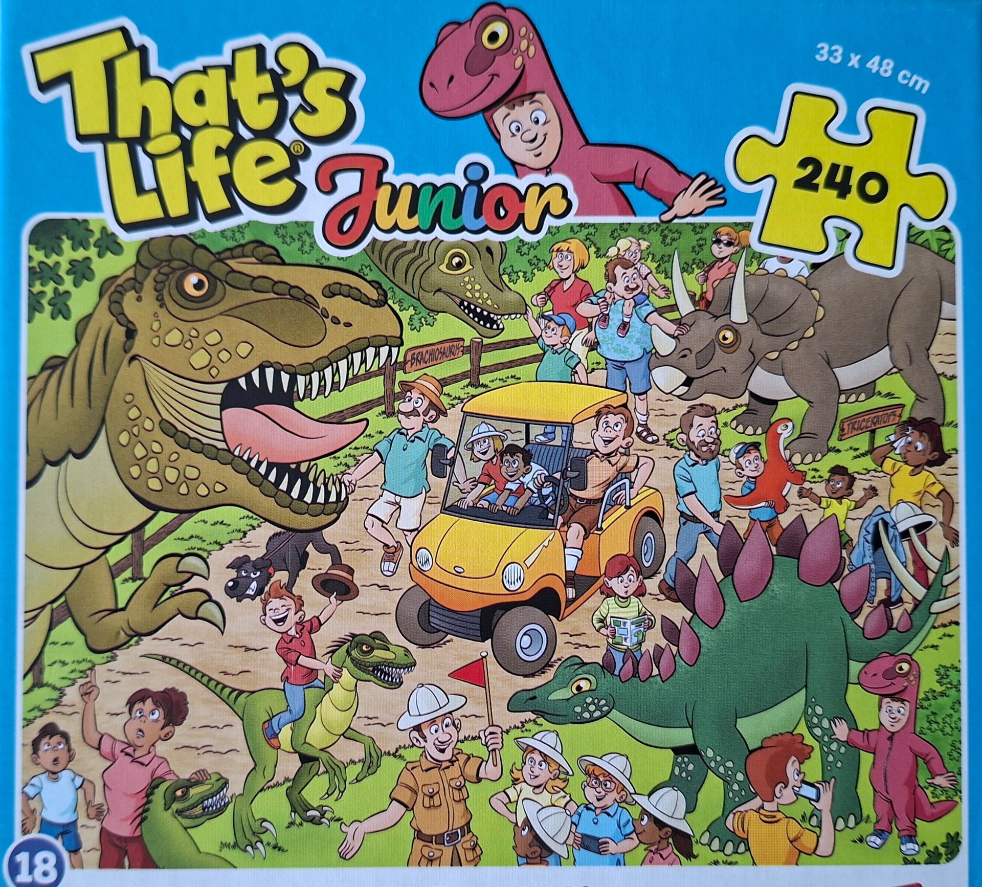 Goliath That's Life Junior legpuzzel - Dino Park - 240 stukjes