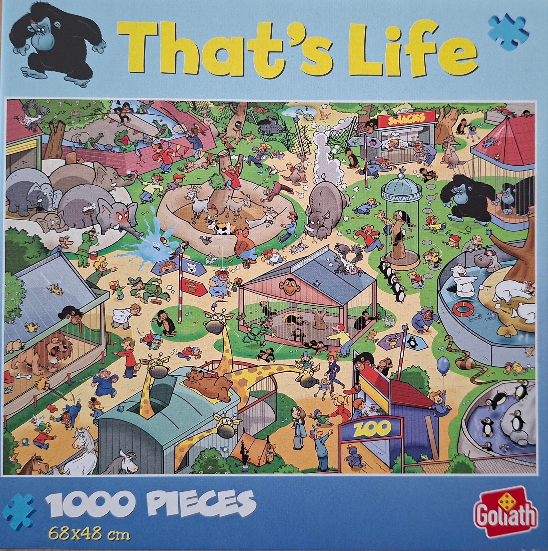 Goliath That's Life legpuzzel - Dierentuin - 1000 stukjes