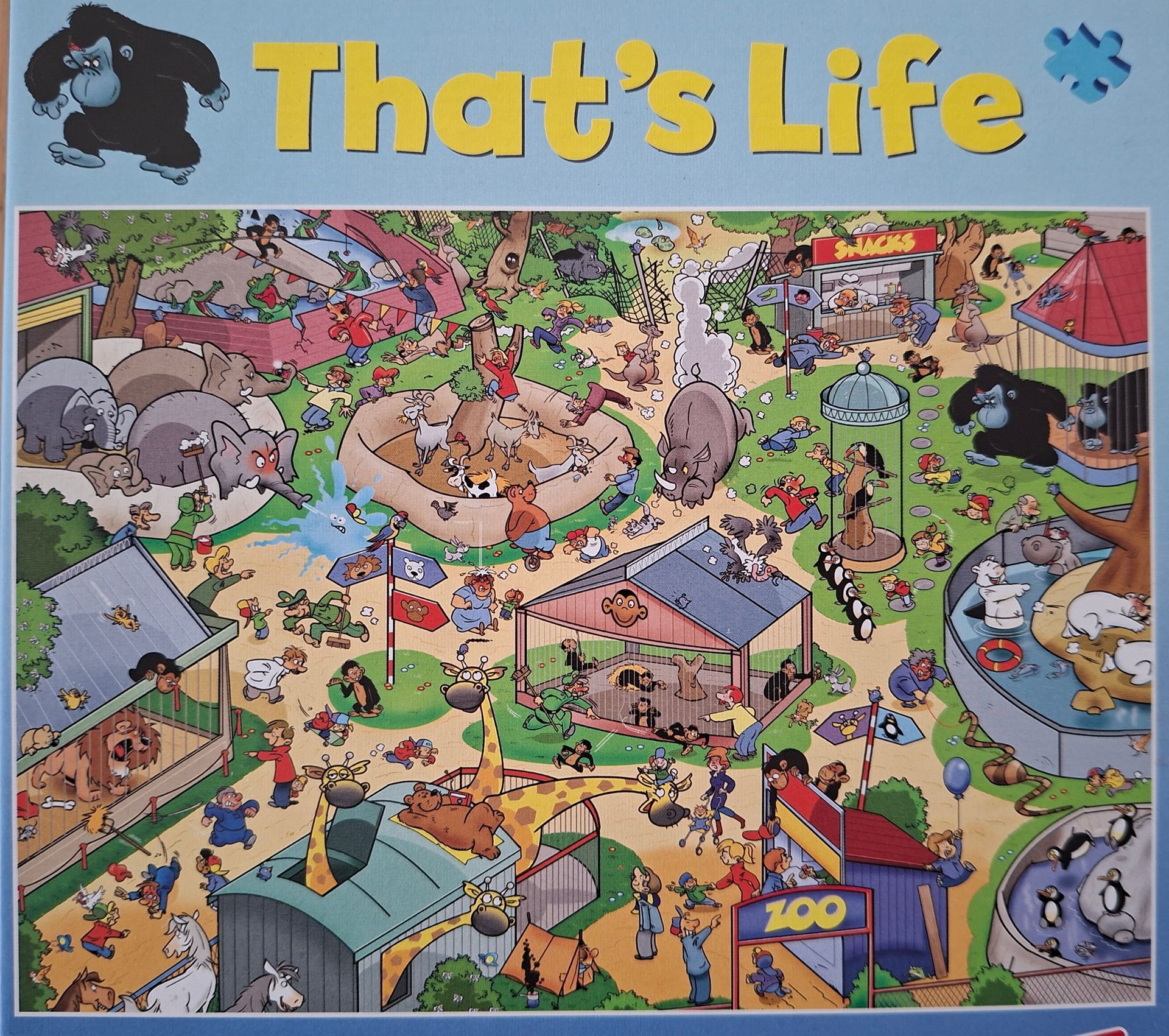 Goliath That's Life legpuzzel - Dierentuin - 1000 stukjes