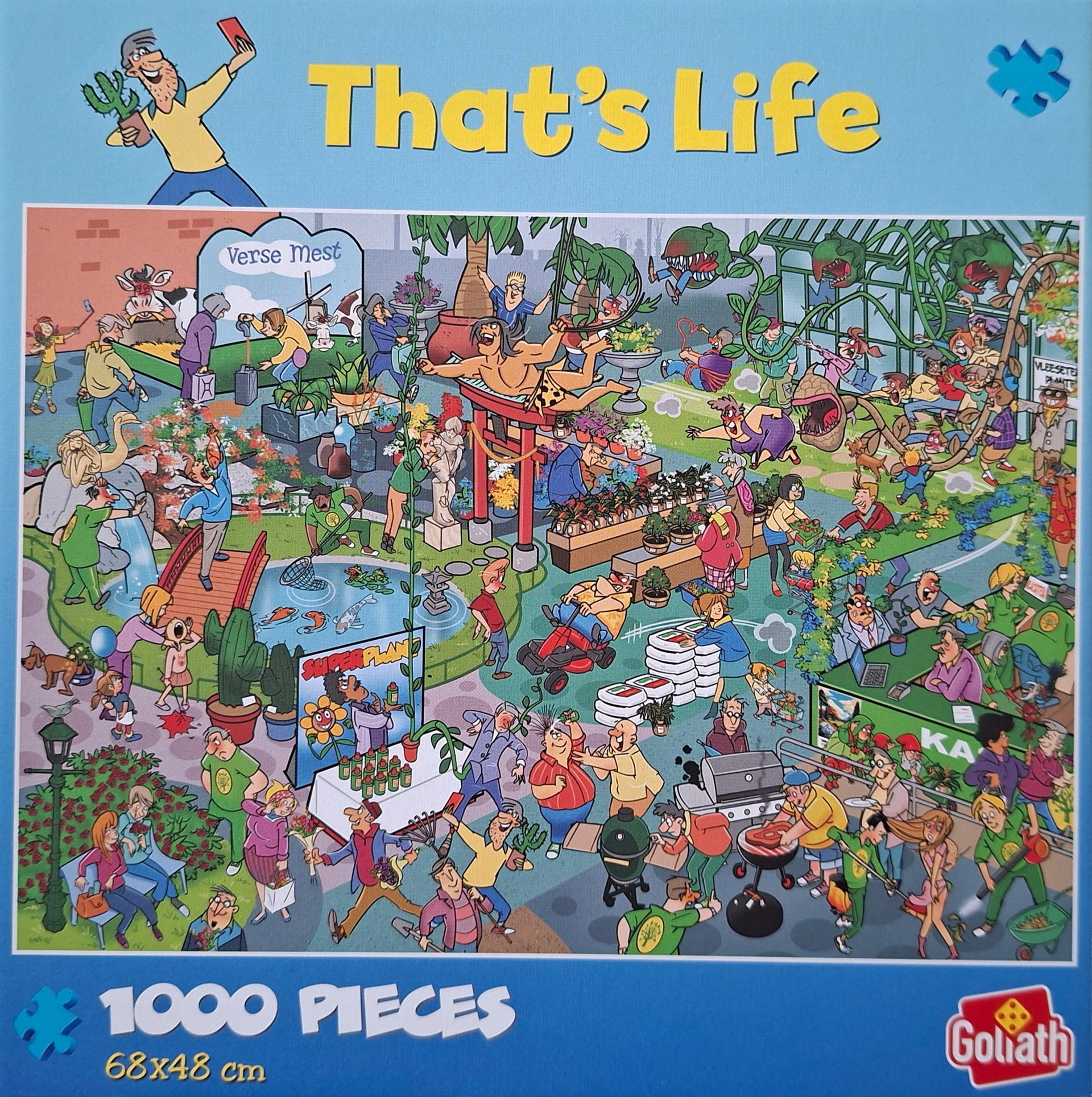 Goliath That's Life legpuzzel - Tuincentrum - 1000 stukjes