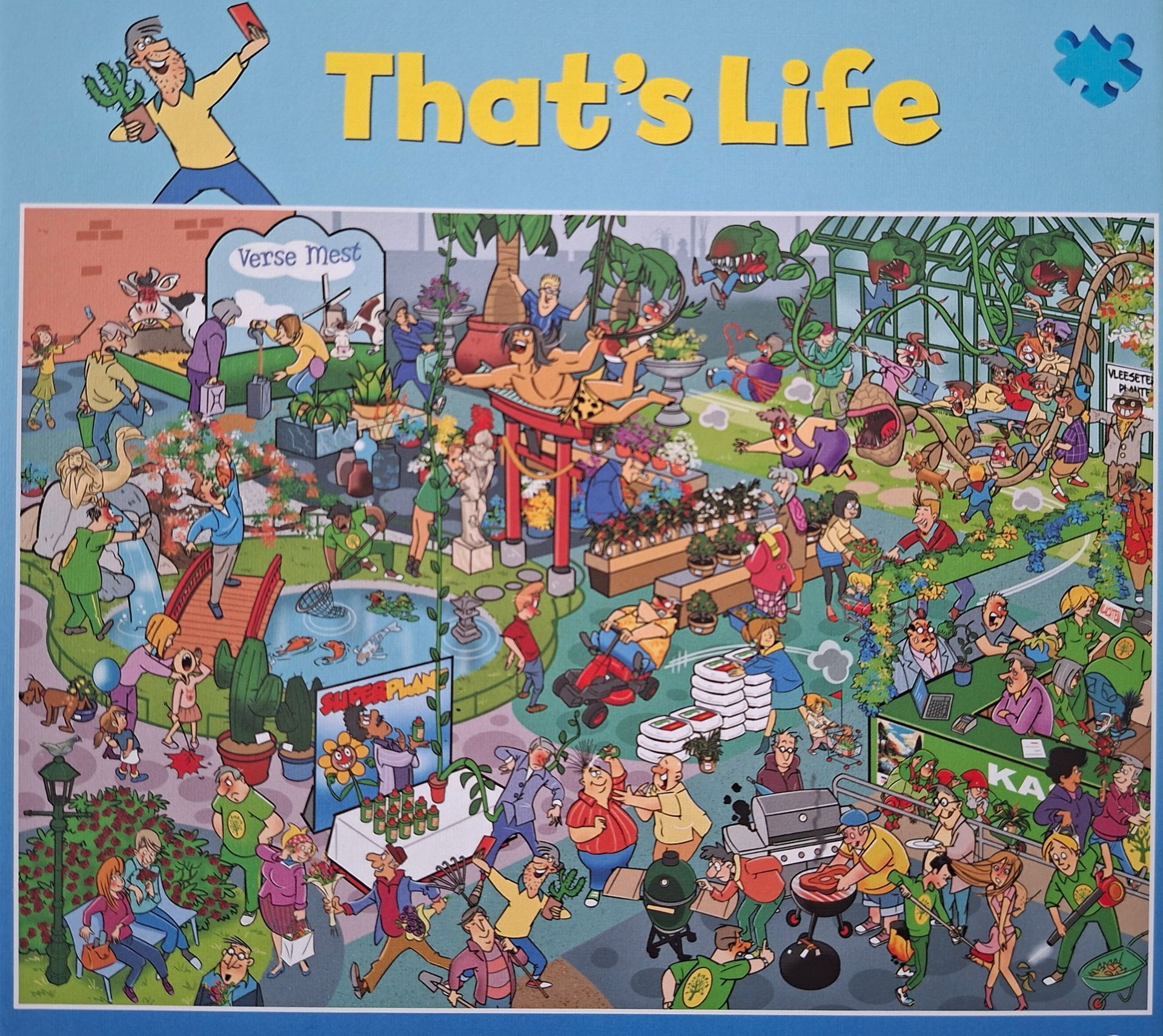 Goliath That's Life legpuzzel - Tuincentrum - 1000 stukjes