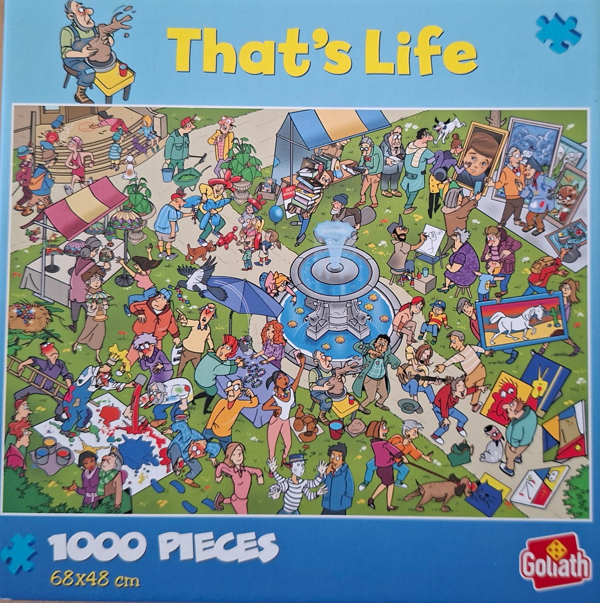 Goliath That's Life legpuzzel - Vrijmarkt - 1000 stukjes
