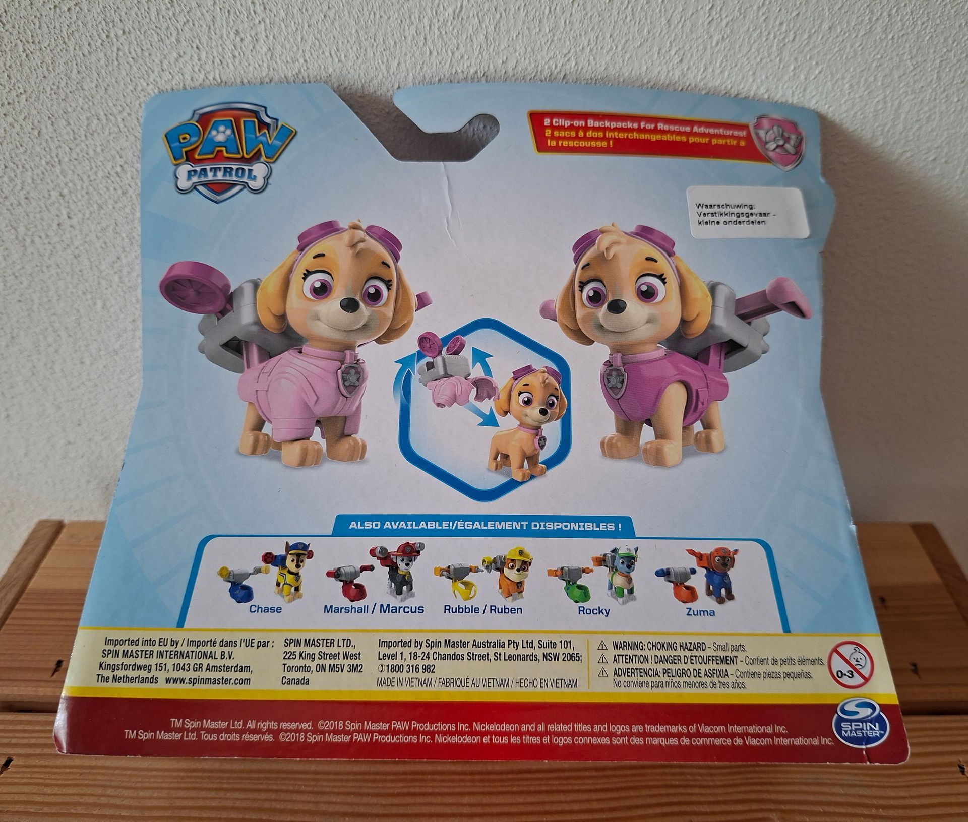 Speelset PAW Patrol actiefiguur Skye - Spinmaster