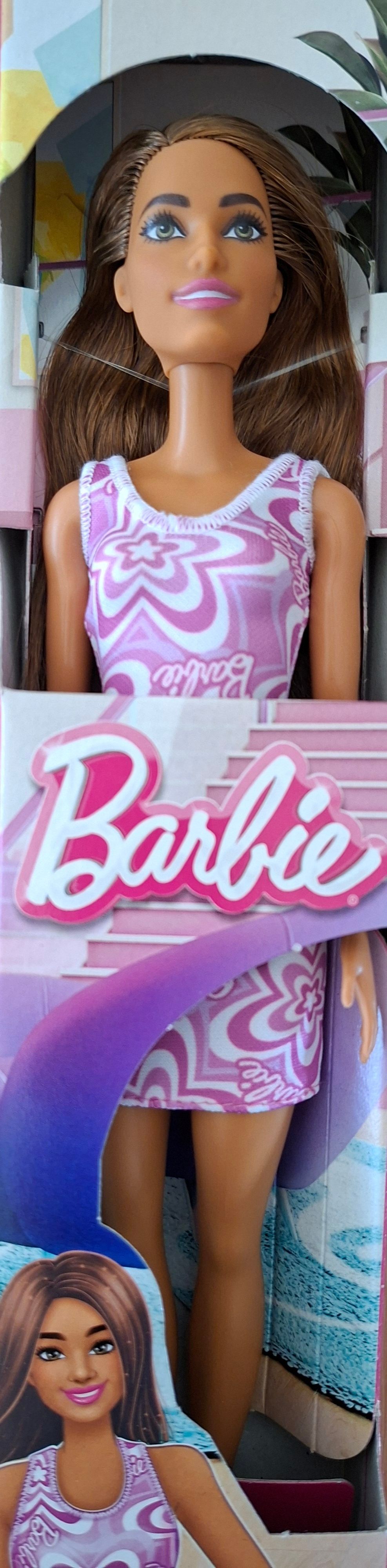 Barbie fashion pop met lang bruin haar - productcode JLG05 - Mattel