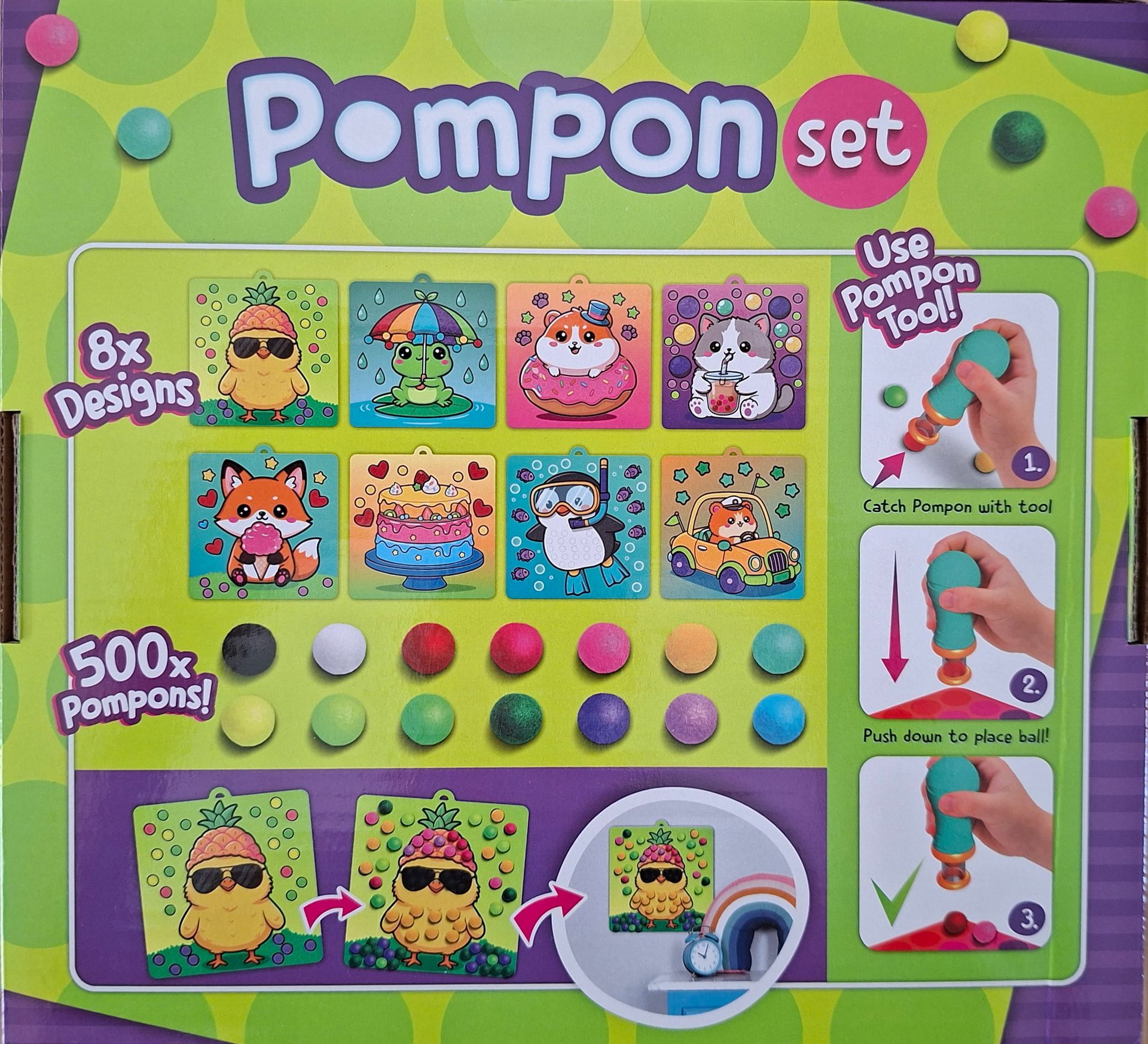 Pompon DIY-knutselset - RubyToys