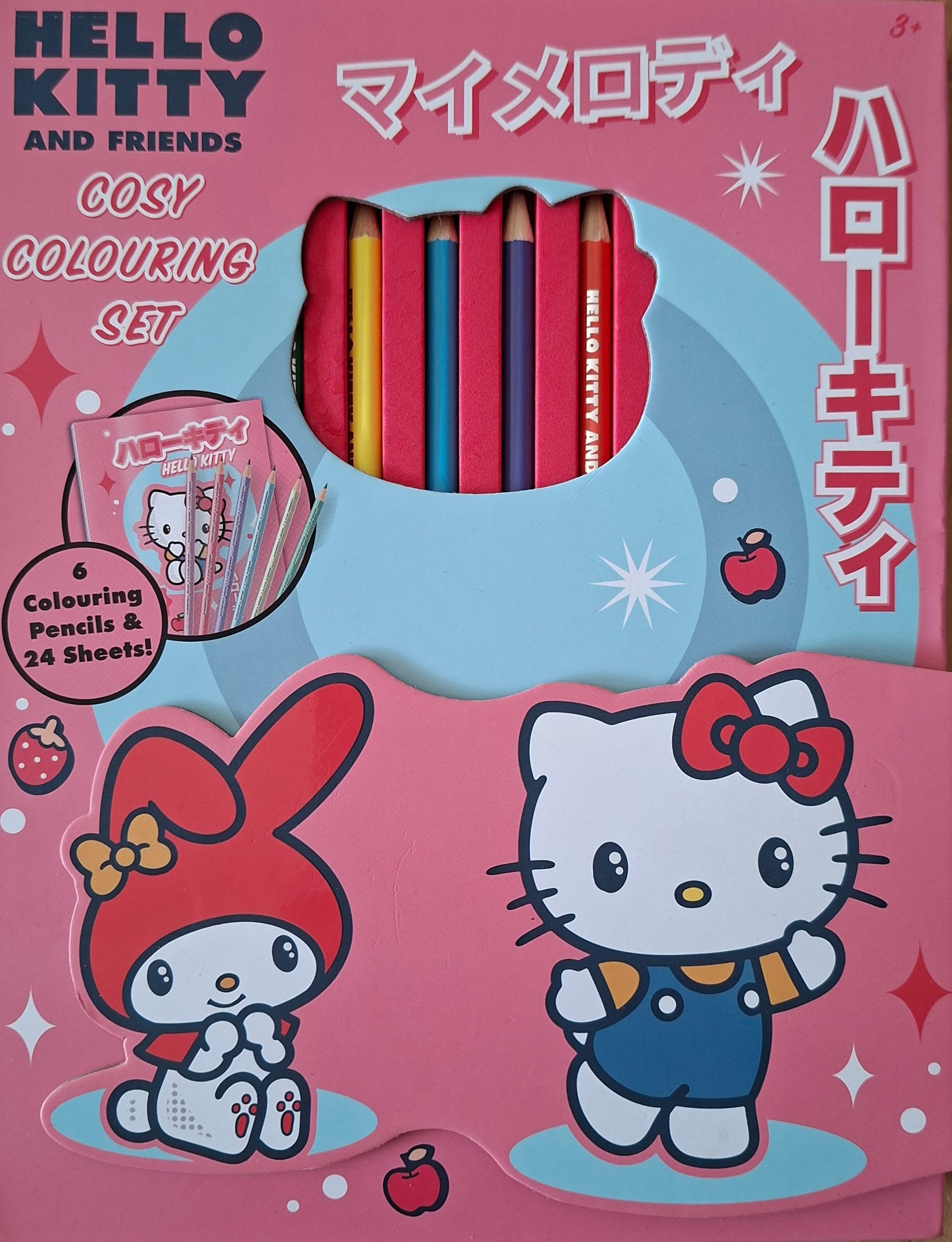 Kleurset Hello Kitty and Friends