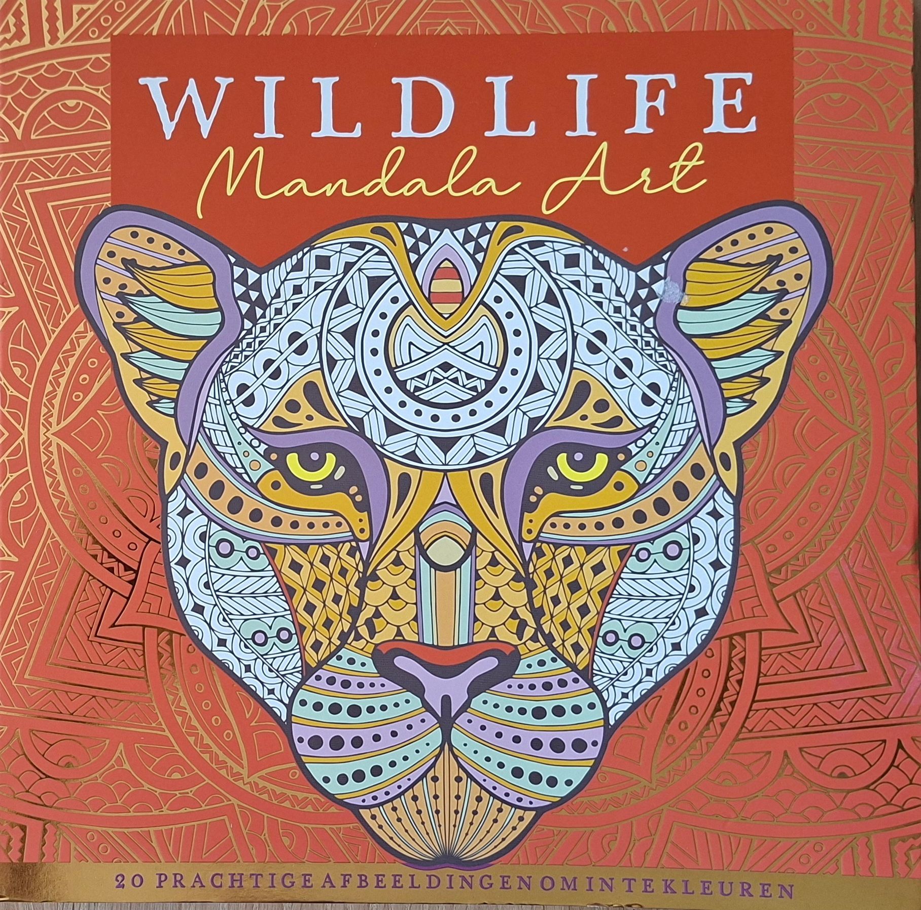 Kleurboek Wildlif Mandala Art - kleuren voor volwassenen - Booxxed