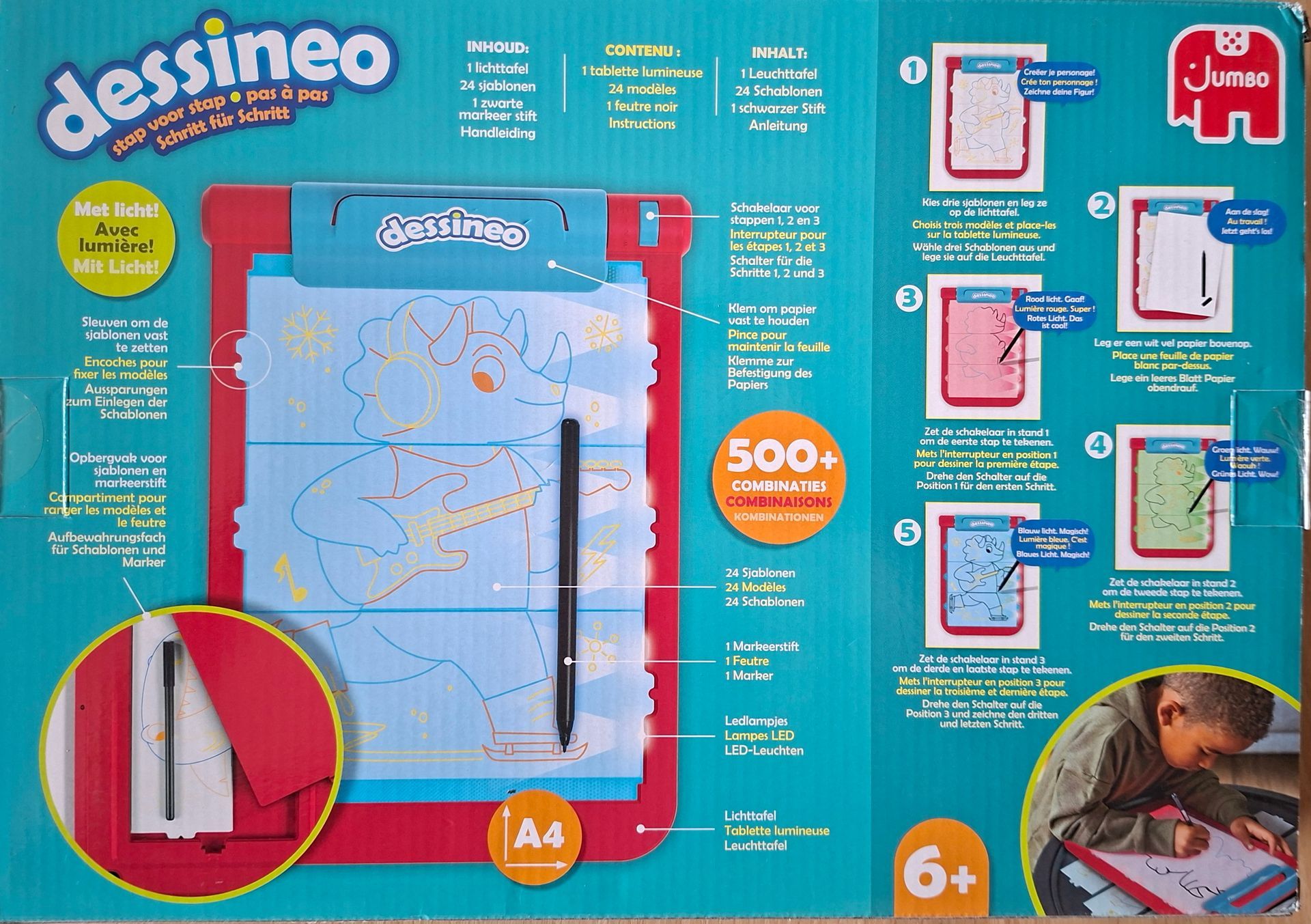 Jumbo Dessineo tekenset