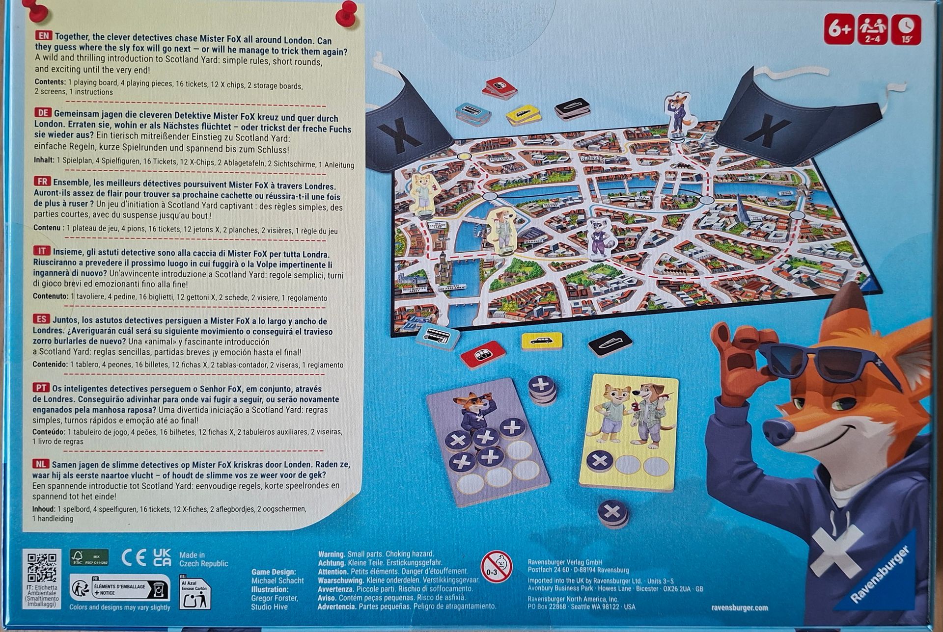 Ravensburger Scotland Yard Junior detectivespel