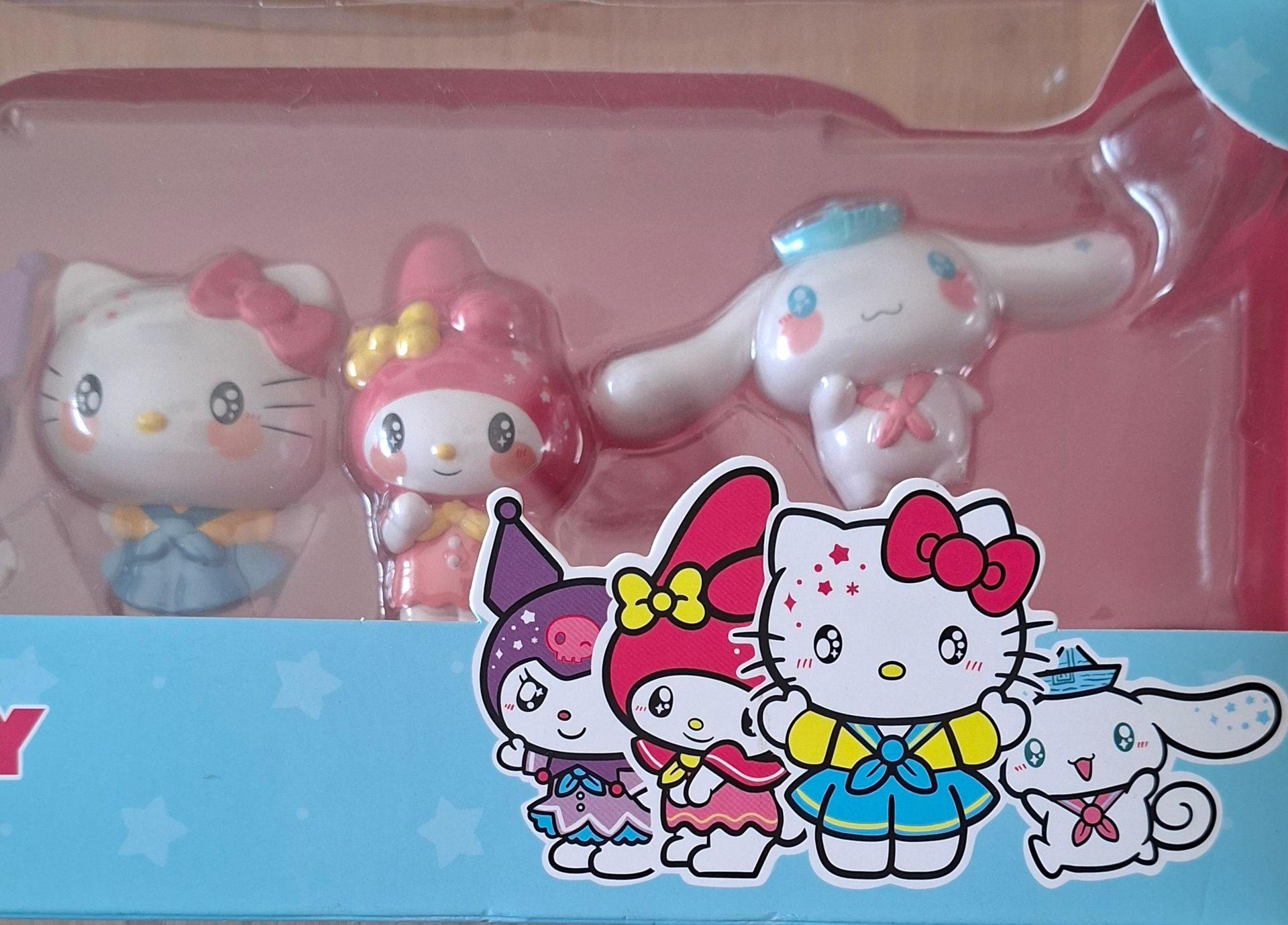 Hello Kitty and Friends figuurset - 4-pack -  6 cm - Comansi