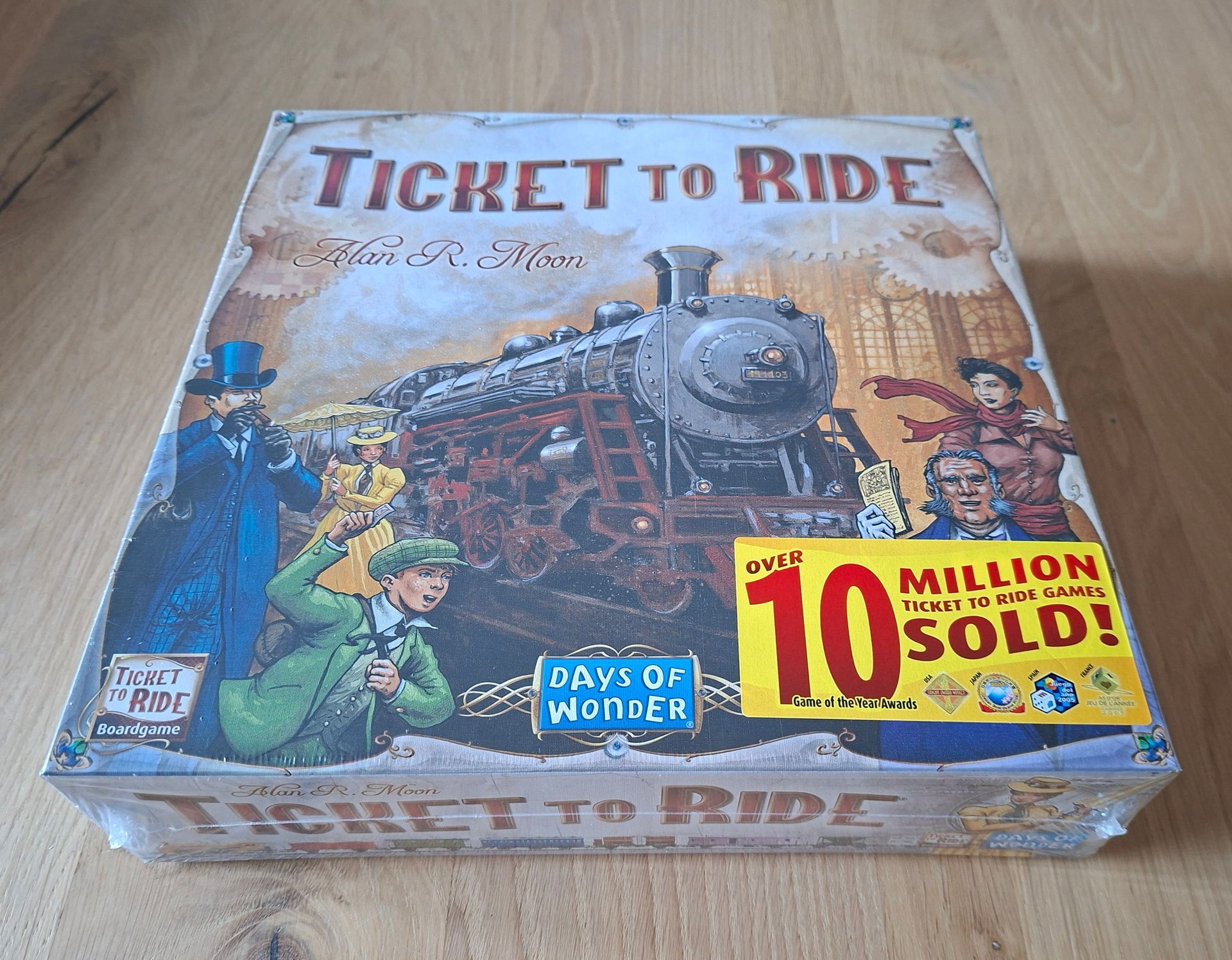 Trein-bordspel Ticket to Ride - klassiek (Noord-Amerika)- Days of Wonder