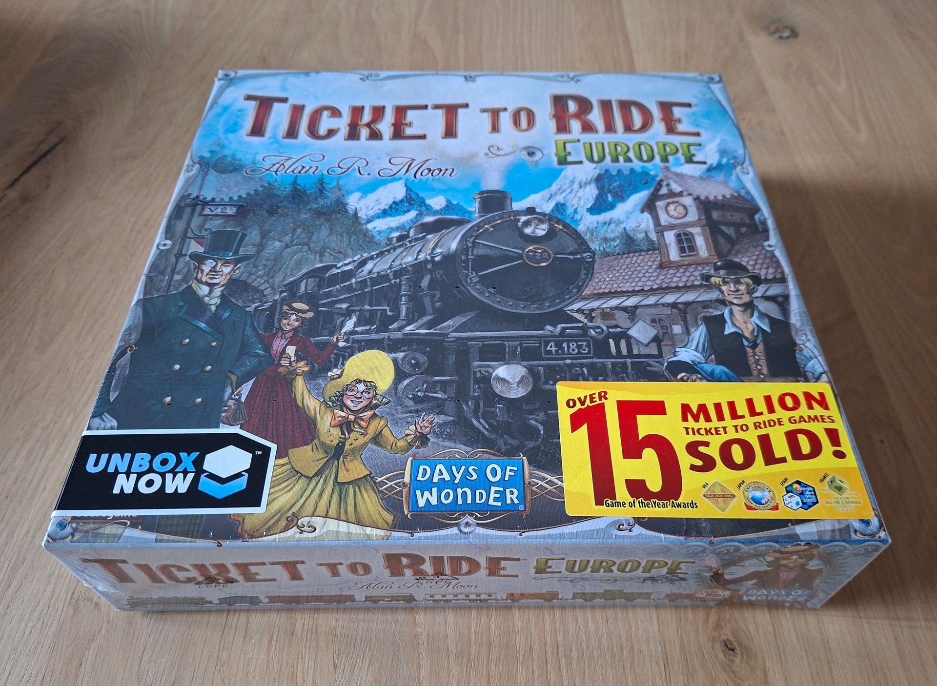 Trein-bordspel Ticket to Ride - Europe - Days of Wonder