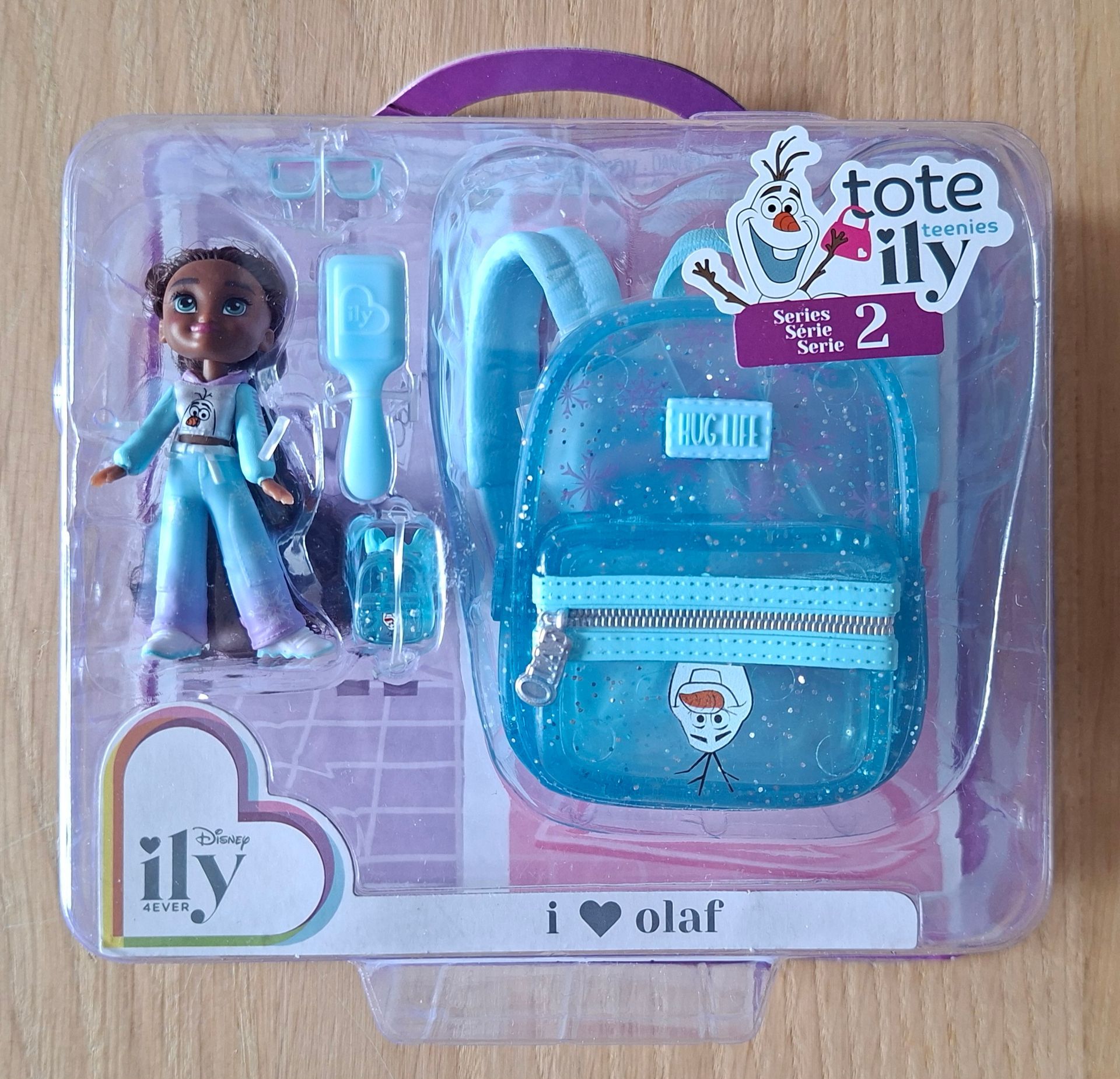 Disney Ily 4EVER Tote Ily teenies  - Olaf mini speelfiguur - Serie 2 - Jakks