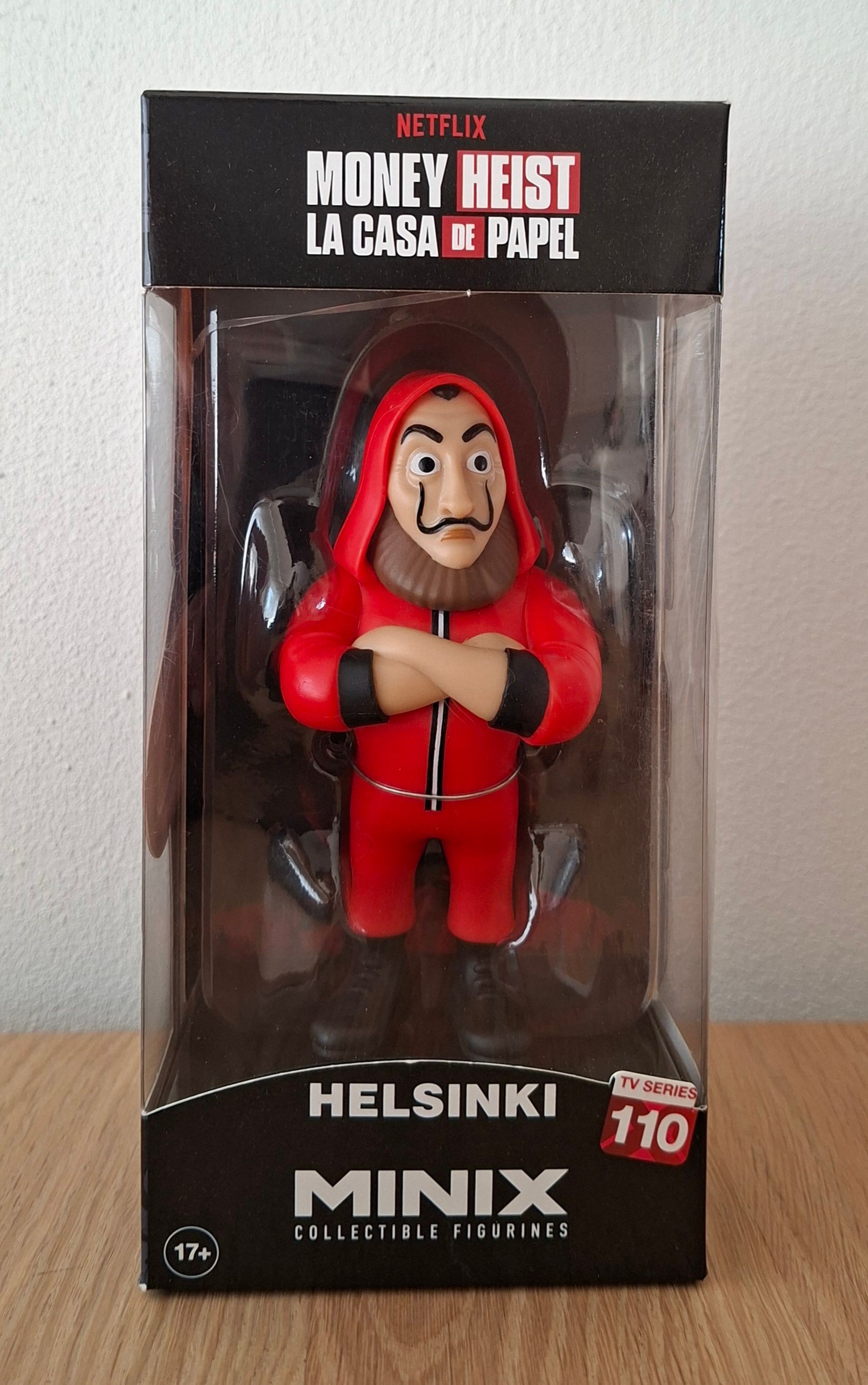MINIX Money Heist La Casa de Papel - Helsinki with Mask  verzamel/speelfiguur - TV series  110
