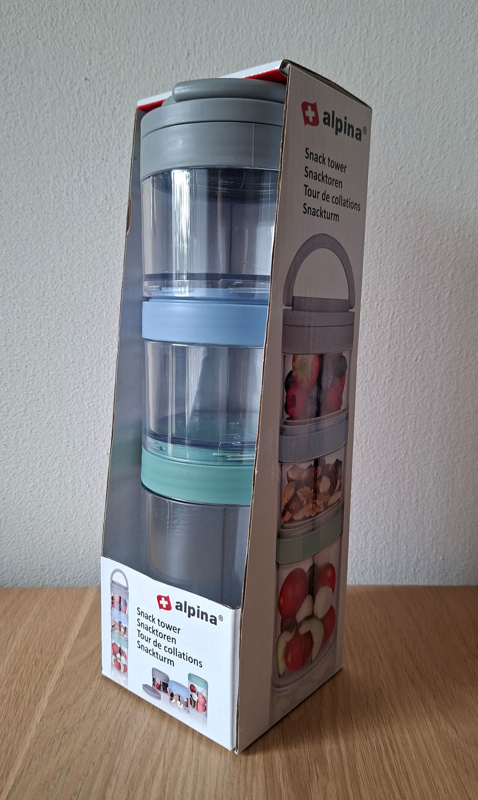 Alpina Snacktoren - grijs/blauw/groen