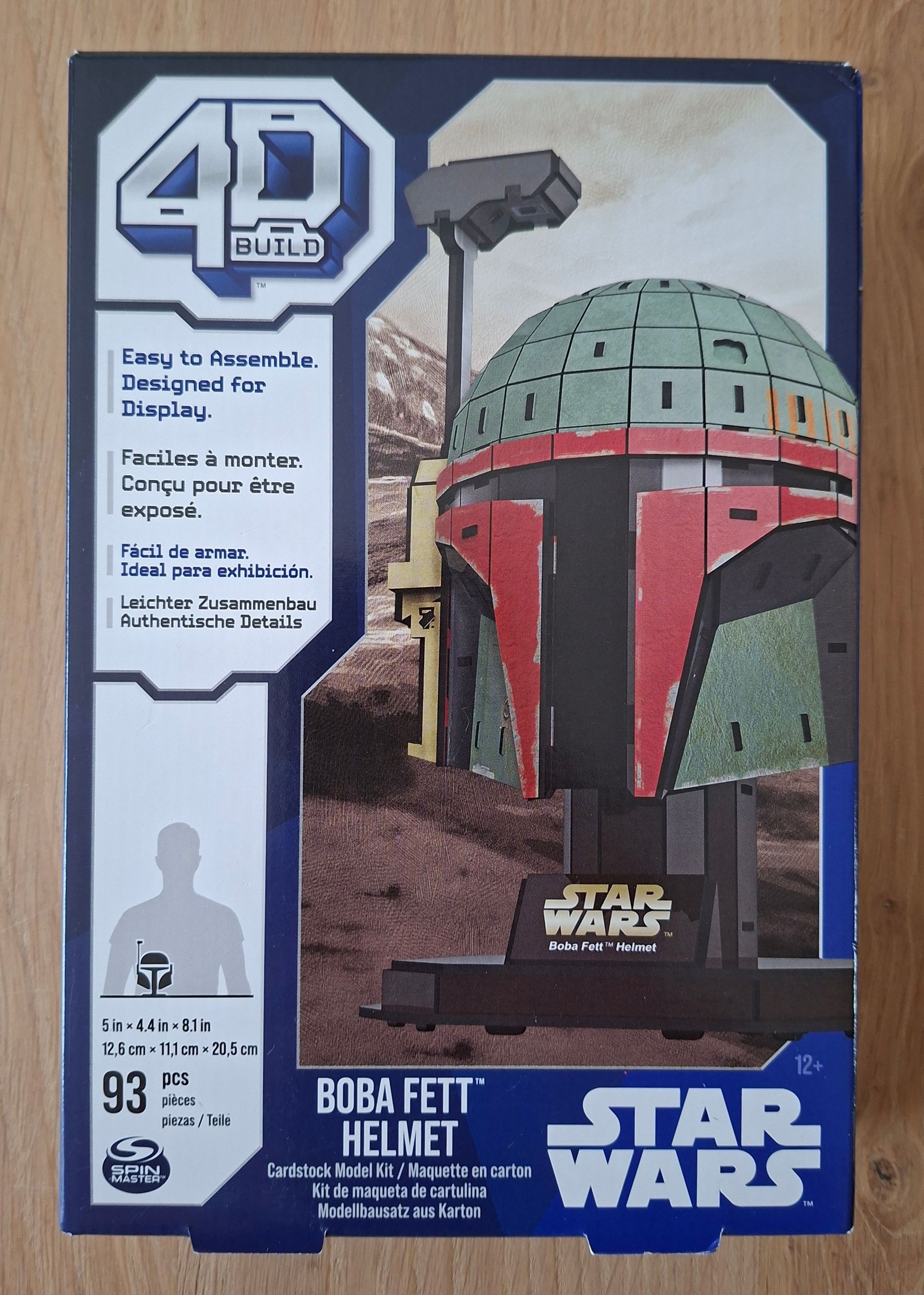 4D Build Star Wars Boba Fett Helmet - 3D bouwpakket - Spin Master