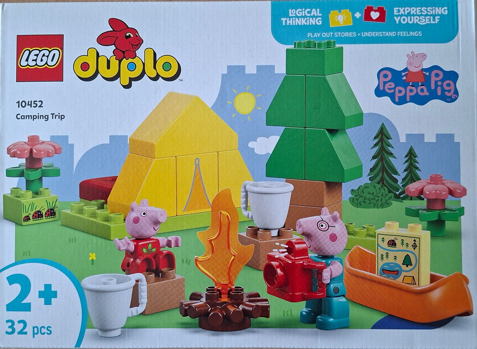 LEGO Duplo Peppa Pig Camping Trip - artikelnummer 10452