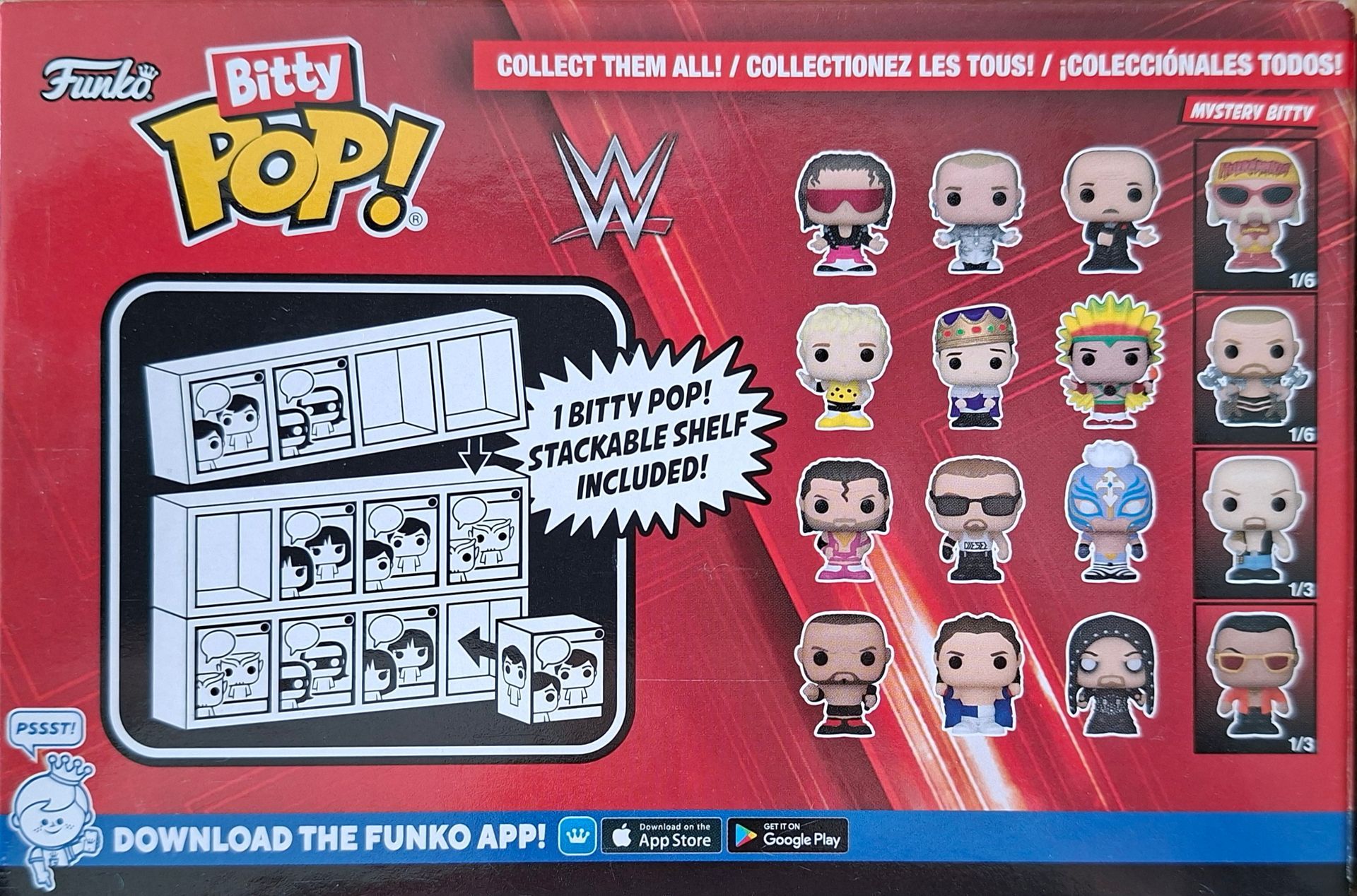 Funko Bitty POP! - WWE- 4-pack