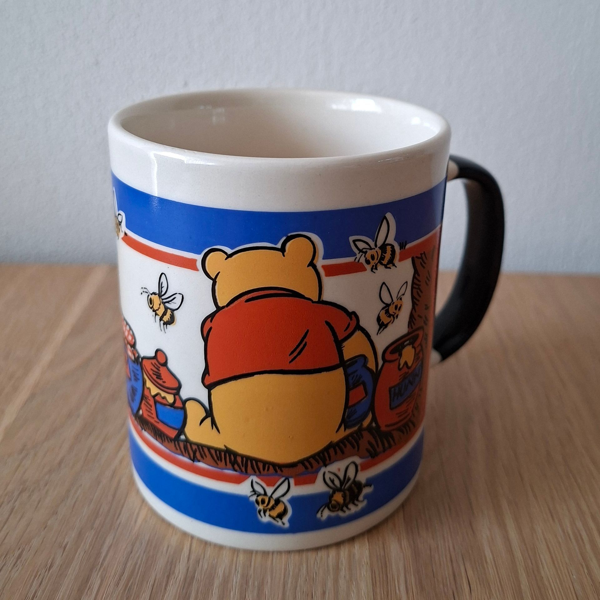 Vintage Disney Winnie the Pooh mok - honingpotten en bijtjes - KilnCraft
