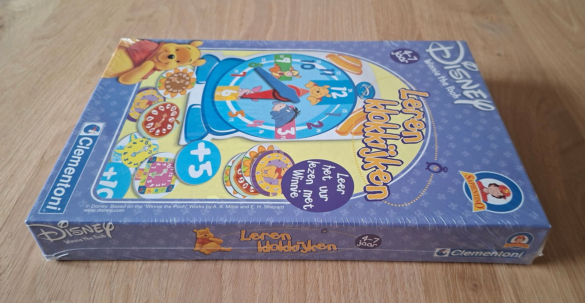 Disney Winnie the Pooh Leren Klokkijken - Clementoni